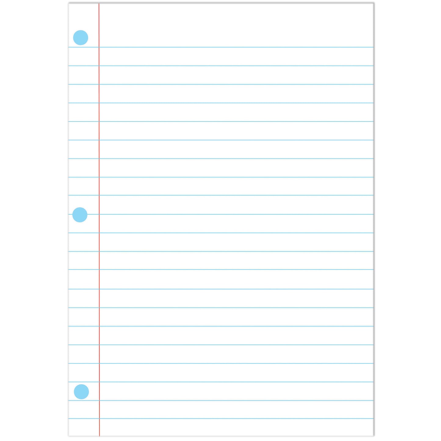 Magnetic Notebook Page, 8-1/2" x 11", Pack of 6