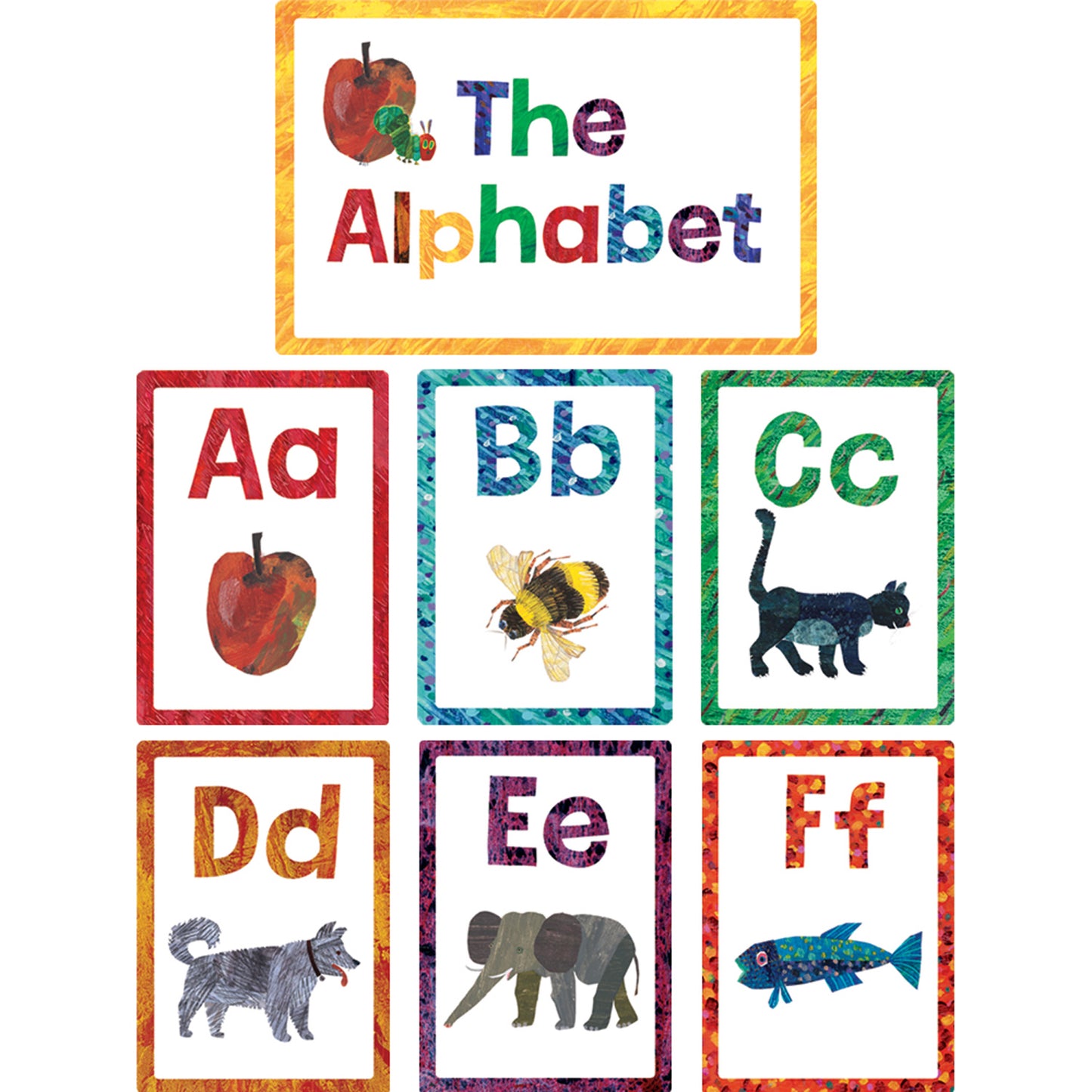World of Eric Carle™ Alphabet Bulletin Board Set, 27 Pieces