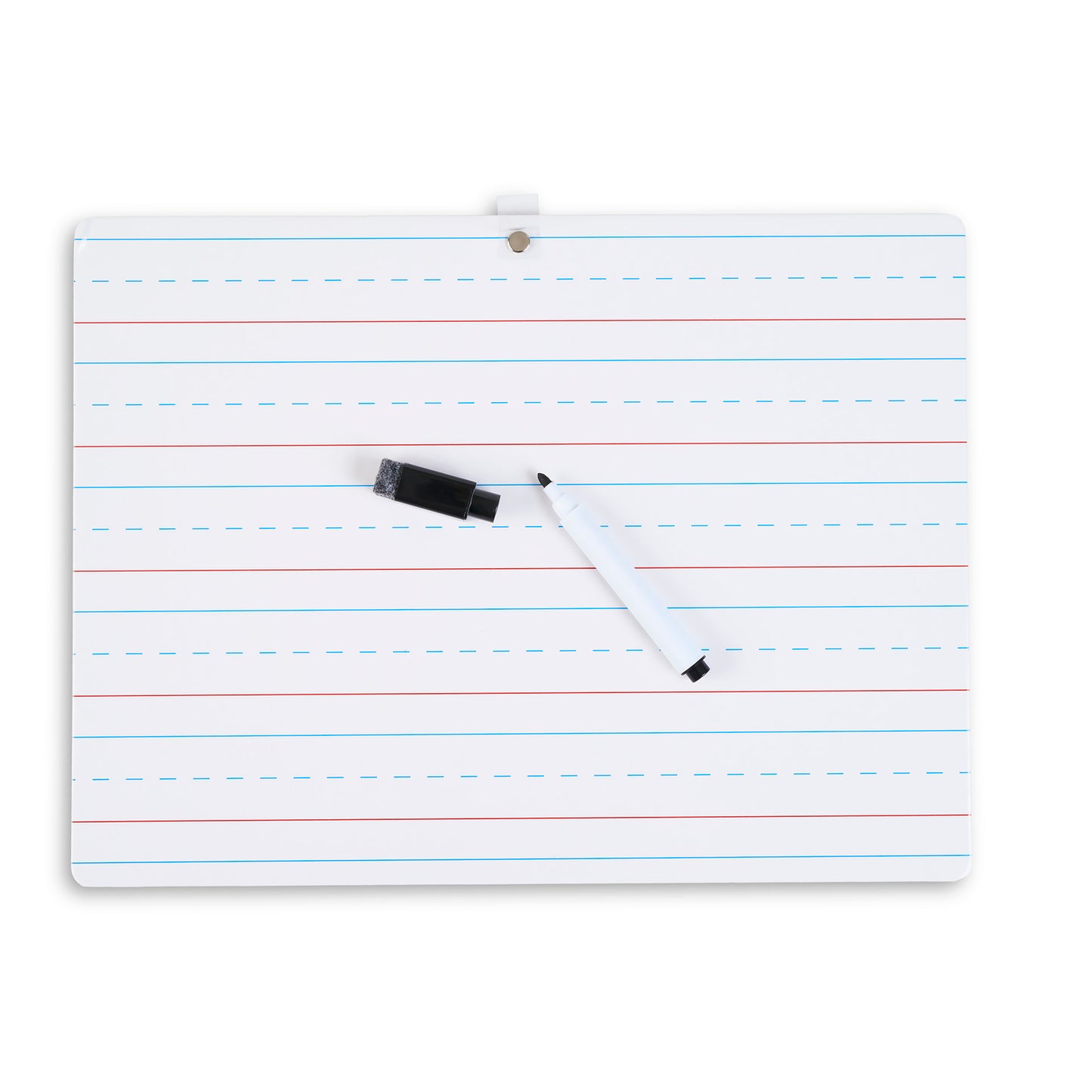 "My First" Dry Erase Board with Marker/Eraser, Two-Sided Plain/Lined