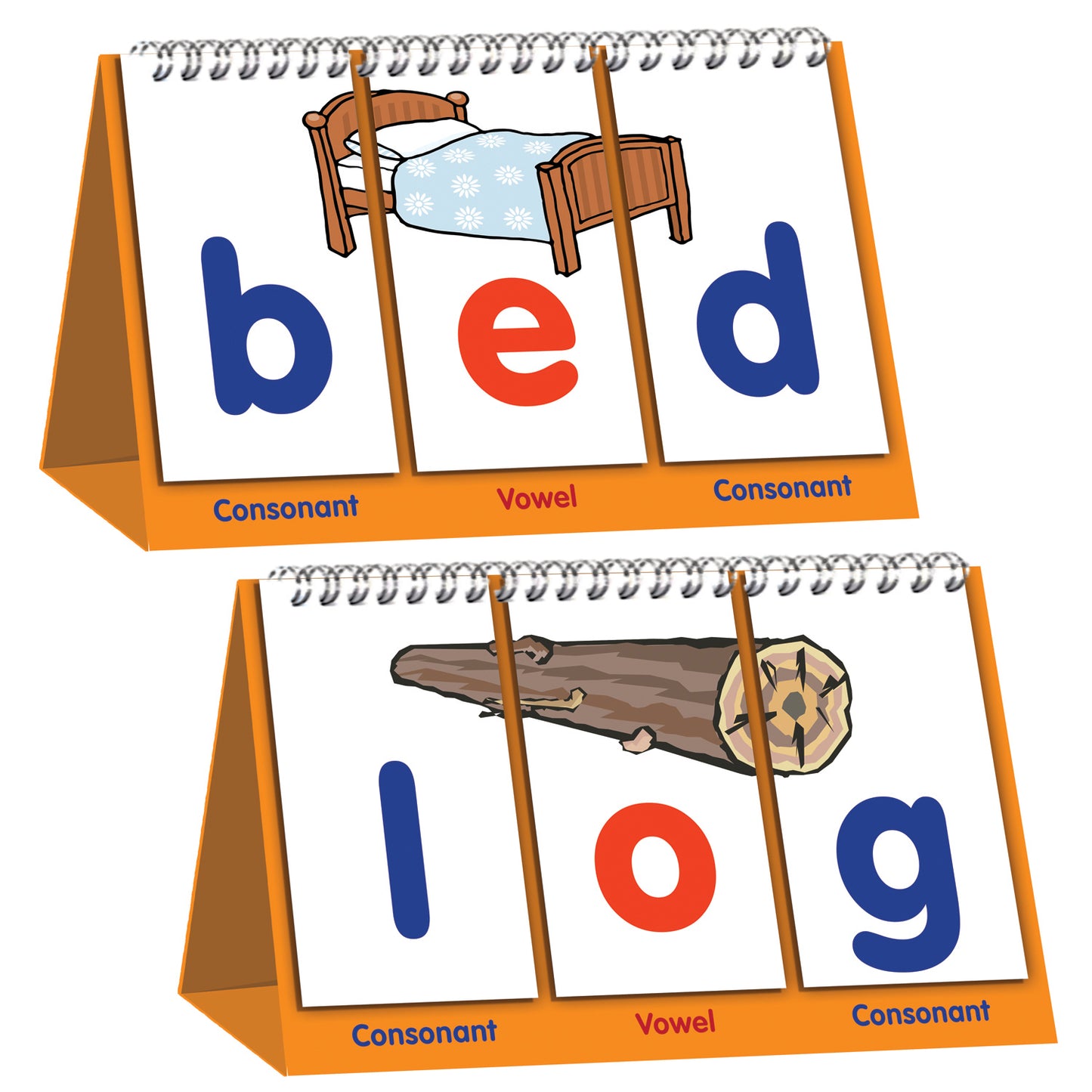 Double-Sided CVC Flips, Pack of 3