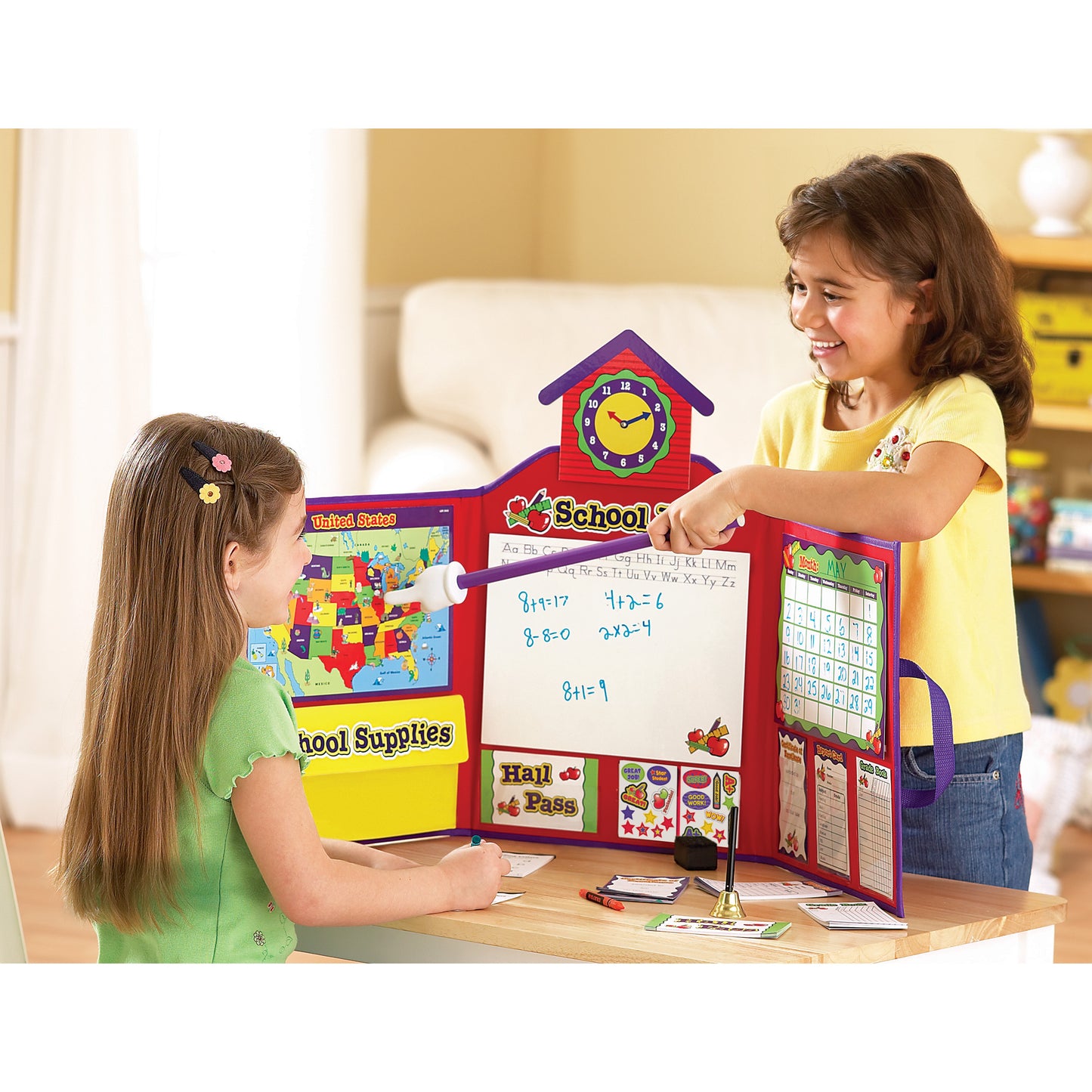 Pretend & Play® School Set w/US Map