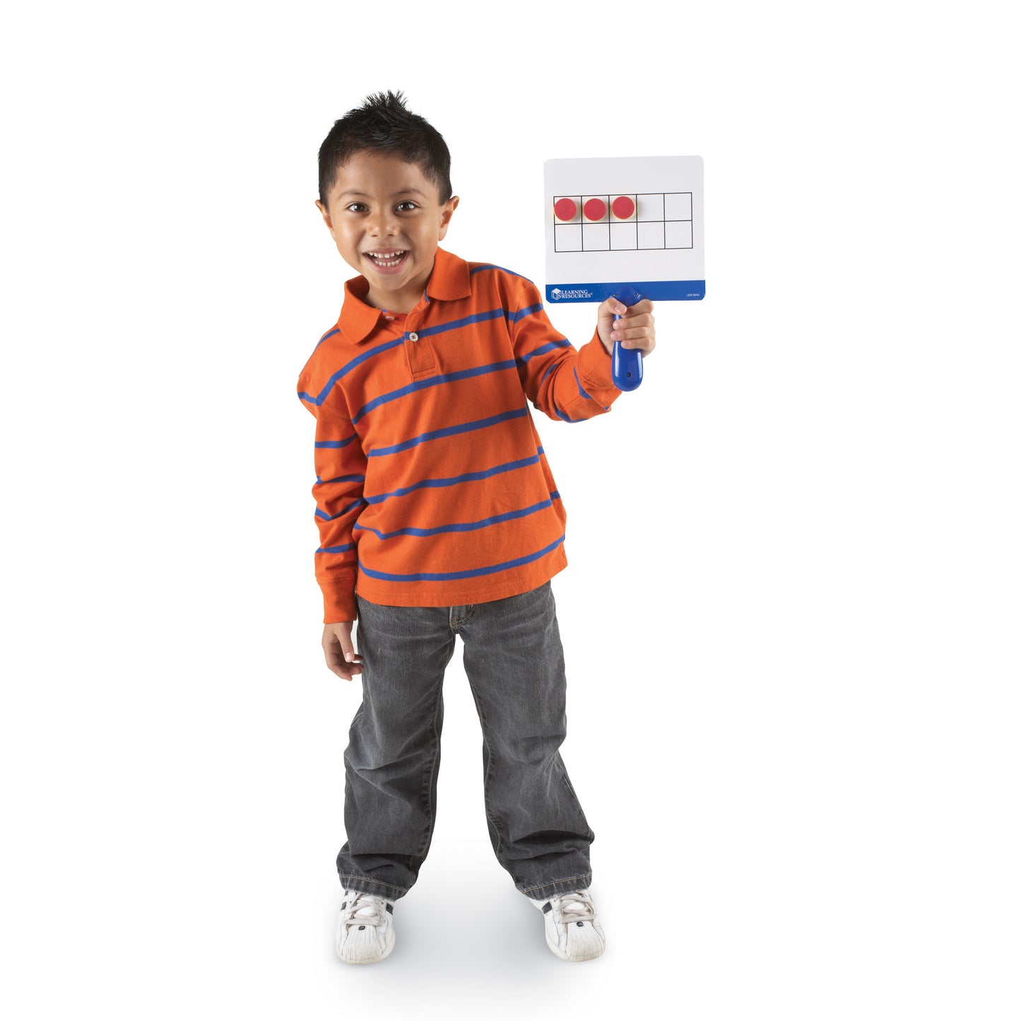 Magnetic Ten Frame Answer Write & Wipe Board Set, 4 Per Pack