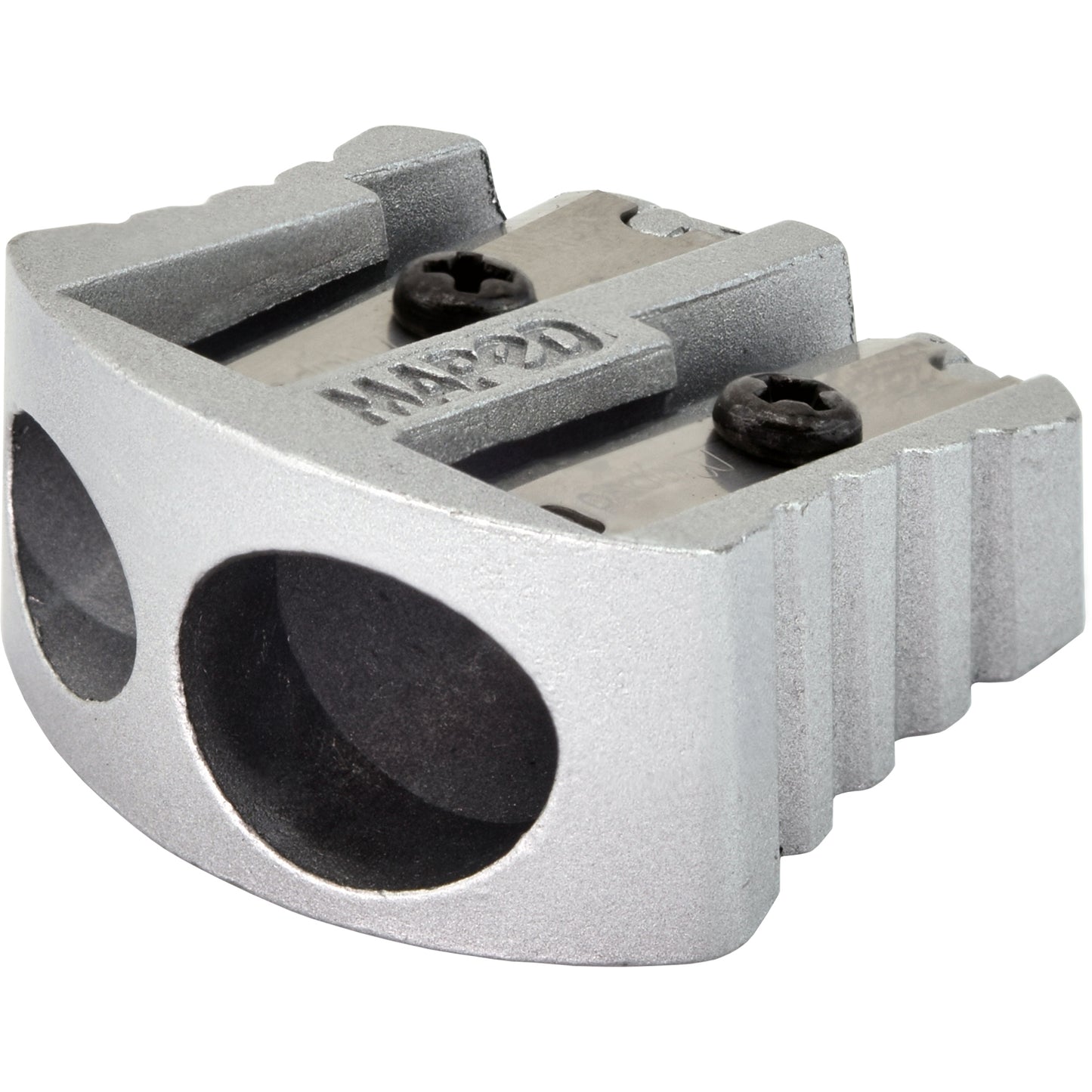 Classic 2 Hole Metal Pencil Sharpener, Display of 20