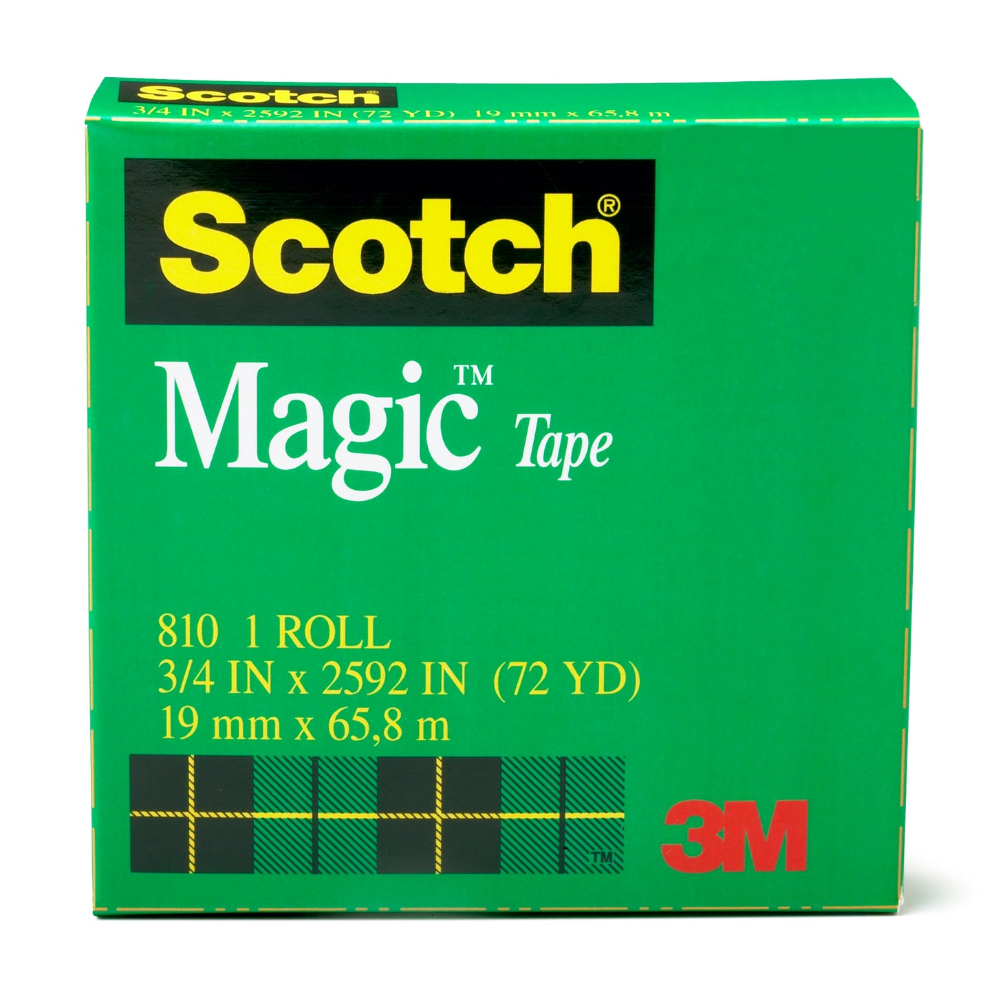 Magic™ Tape Refill Rolls, 3/4" x 1296" Per Roll, 6 Rolls