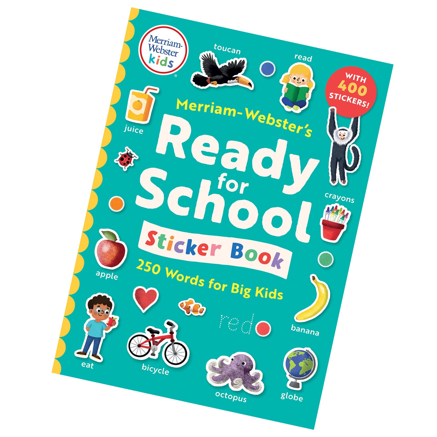 Merriam-Webster's Ready-for-School Sticker Book, Pack of 2