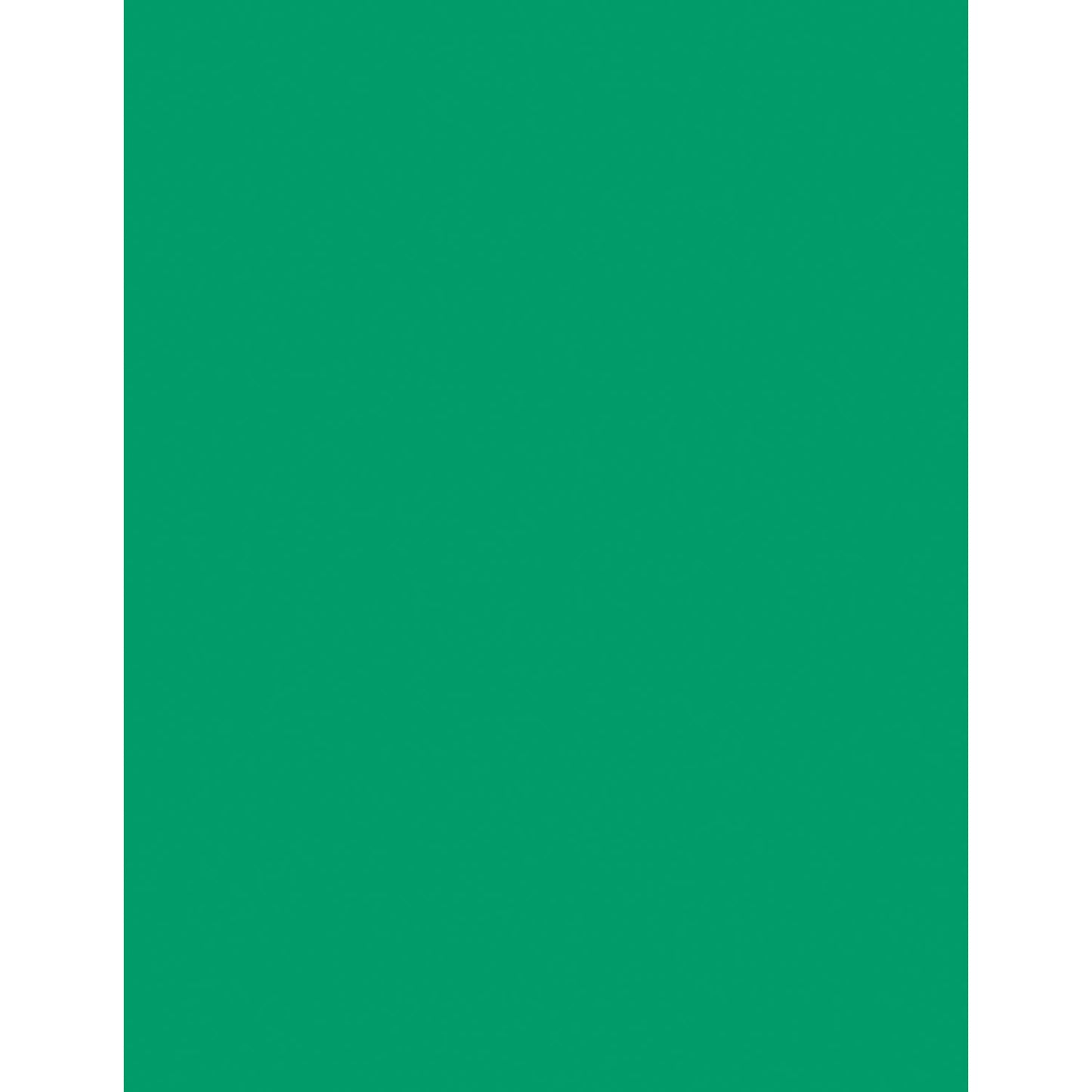 Card Stock, Emerald Green, 8-1/2" x 11", 100 Sheets
