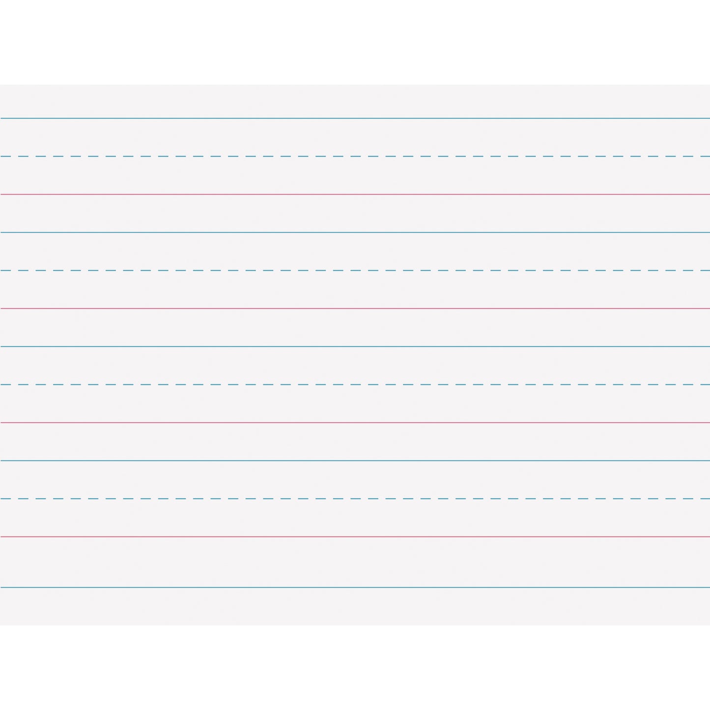 Multi-Program Handwriting Tablet, Zaner-Bloser, 1-1/8" x 9/16" x 9/16" Ruled Long, 10-1/2" x 8", 40 Sheets, Pack of 12