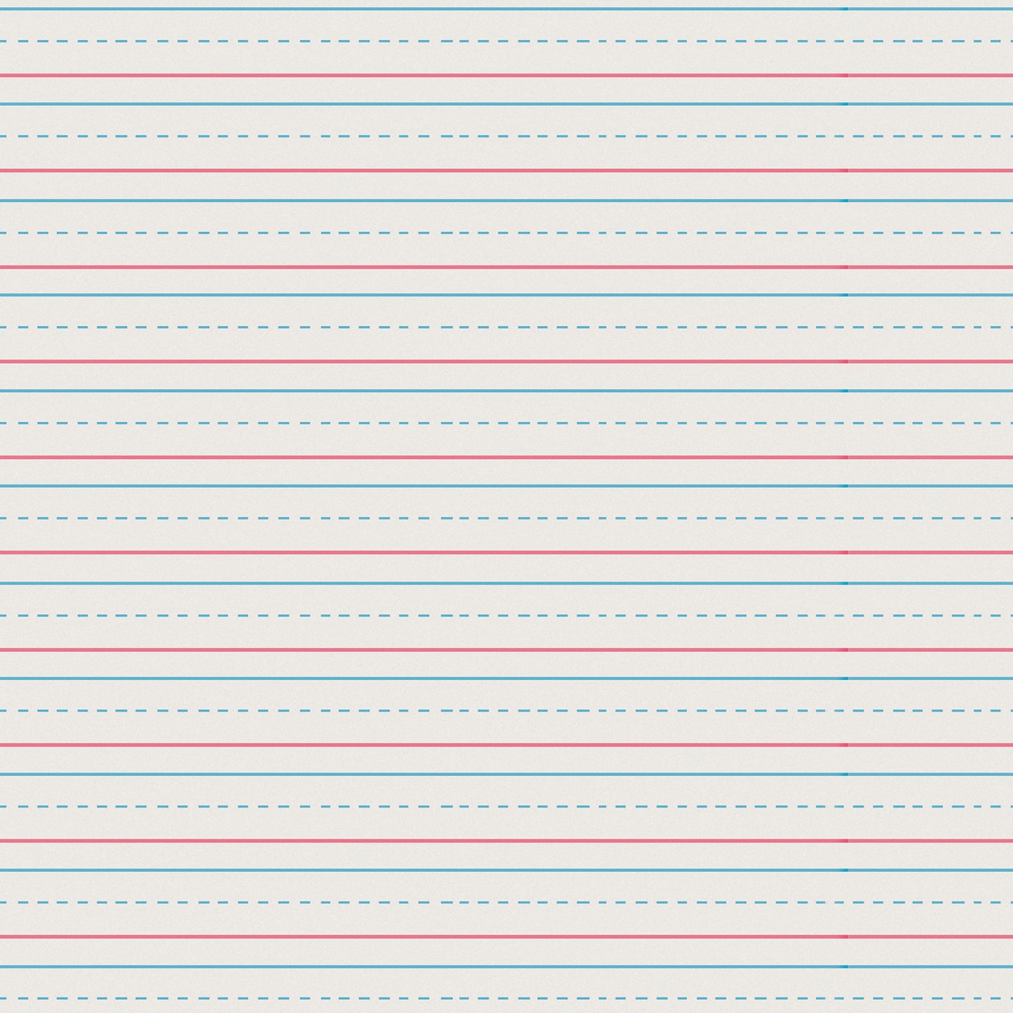 Newsprint Handwriting Paper, Skip-A-Line, Grades 2-3, 1/2" x 1/4" x 1/4" Ruled Short, 8-1/2" x 11", 500 Sheets Per Pack, 3 Packs
