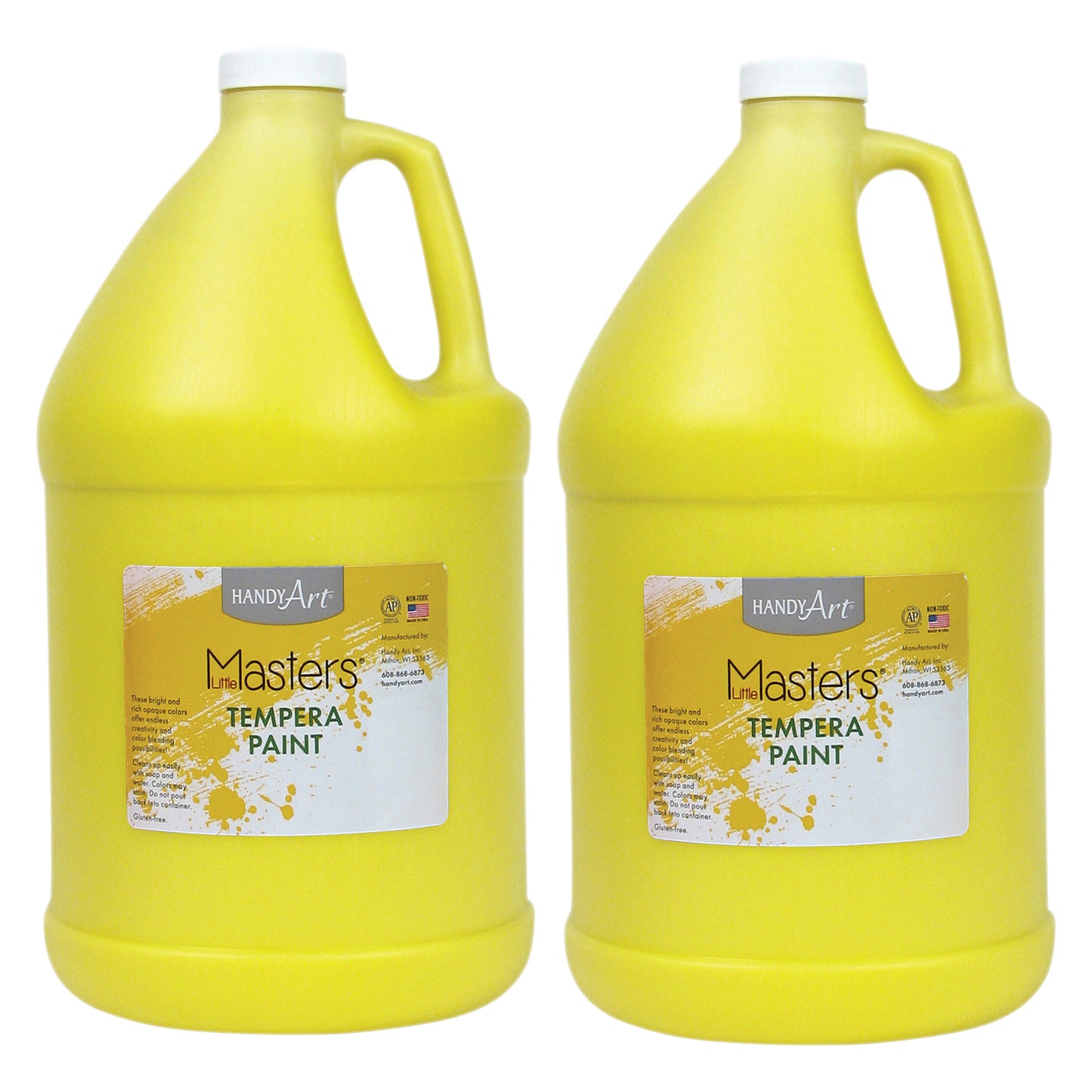 Little Masters Washable Tempera Paint Yellow