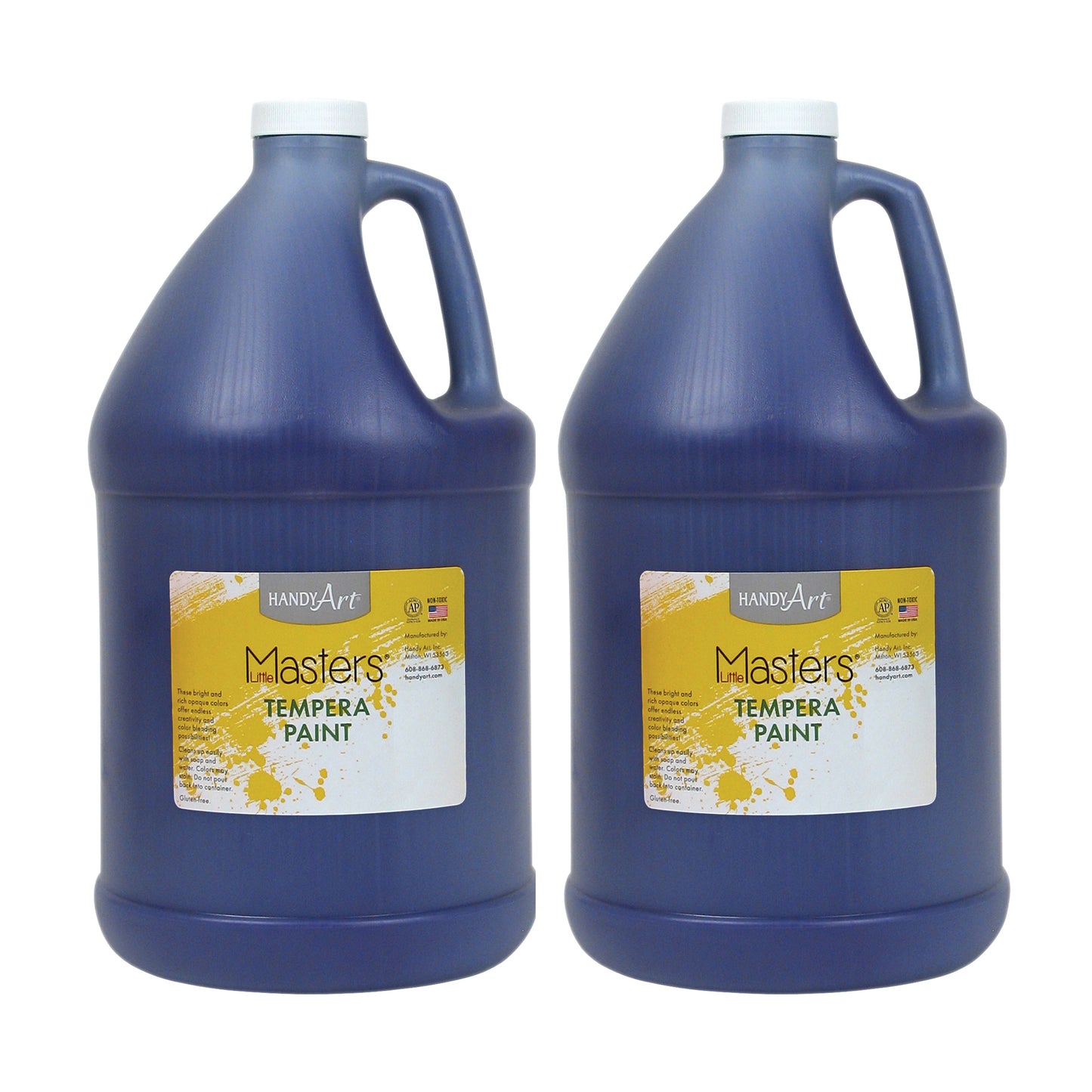 Little Masters® Tempera Paint, Violet, Gallon, Pack of 2