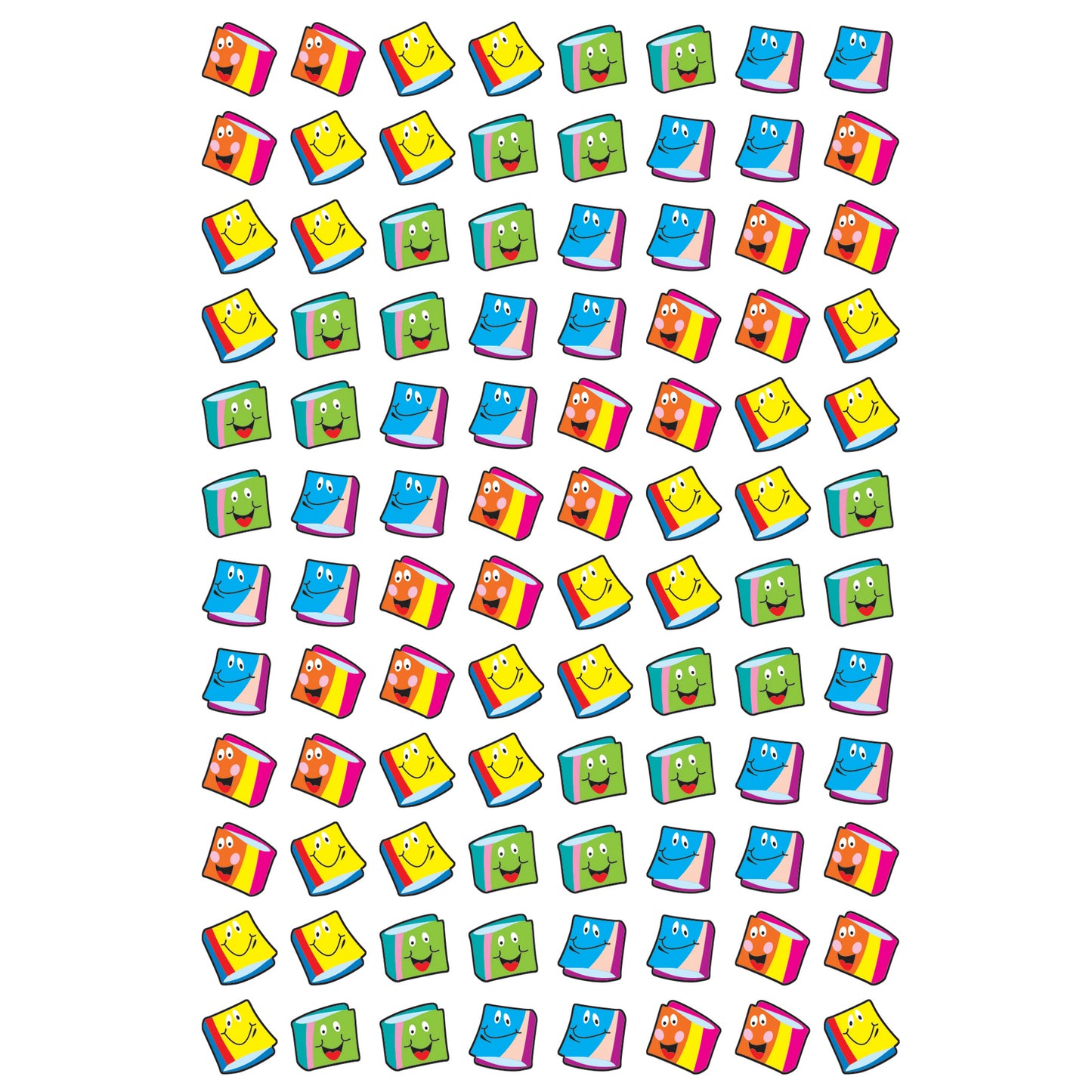 Happy Books superShapes Stickers, 800 Per Pack, 6 Packs