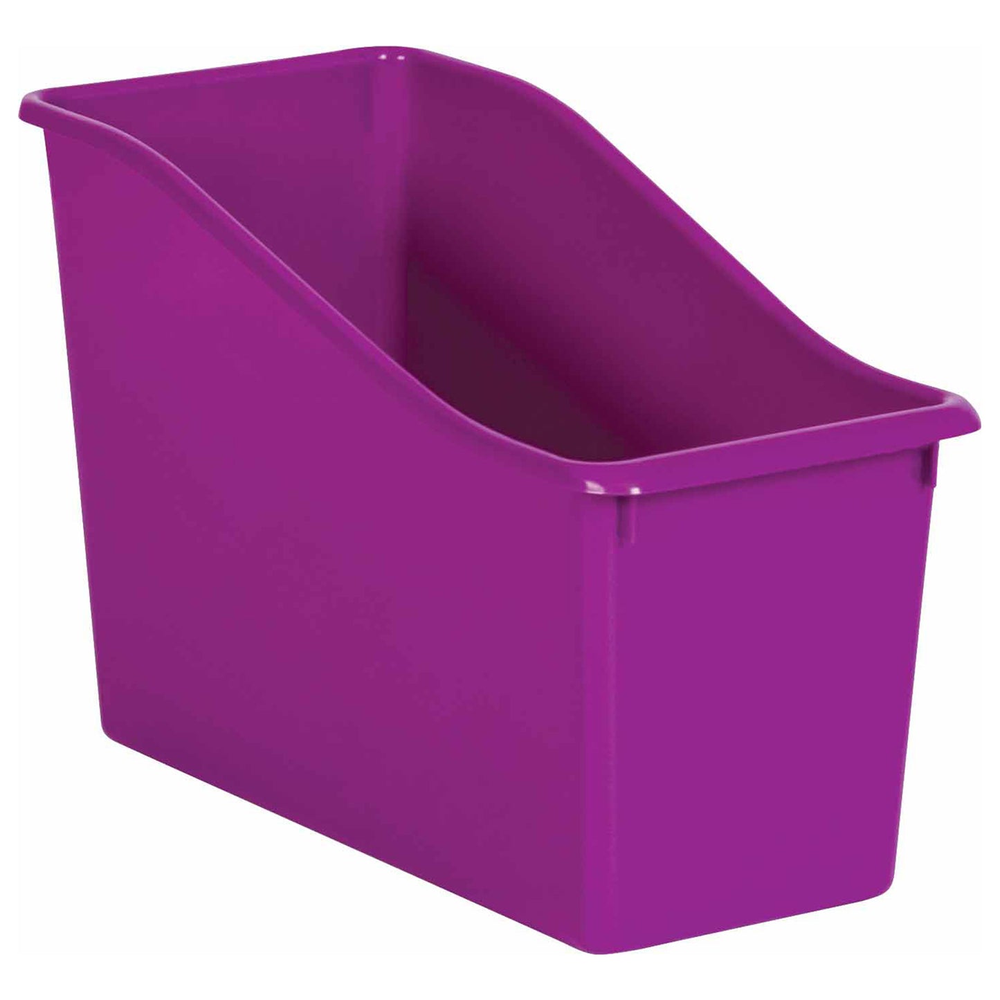 Purple Plastic Book Bin, Pack of 6