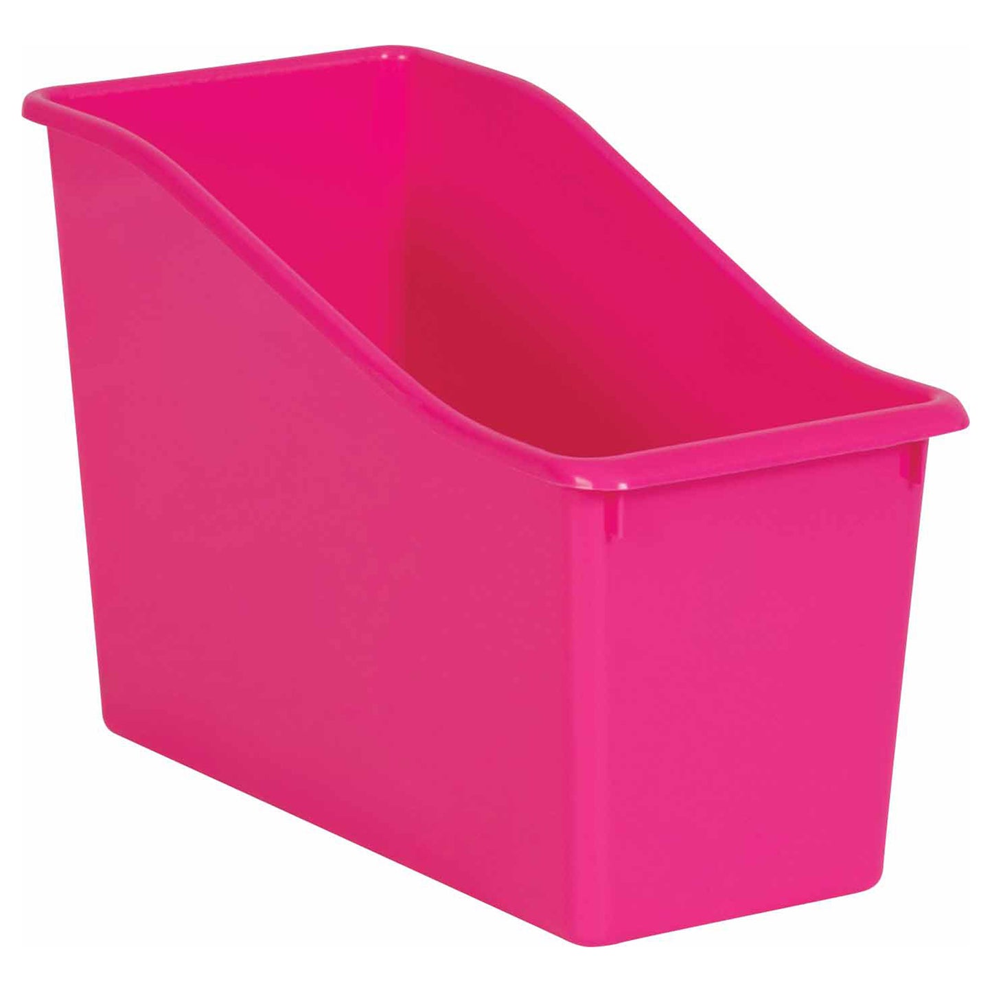 Pink Plastic Book Bin, Pack of 6