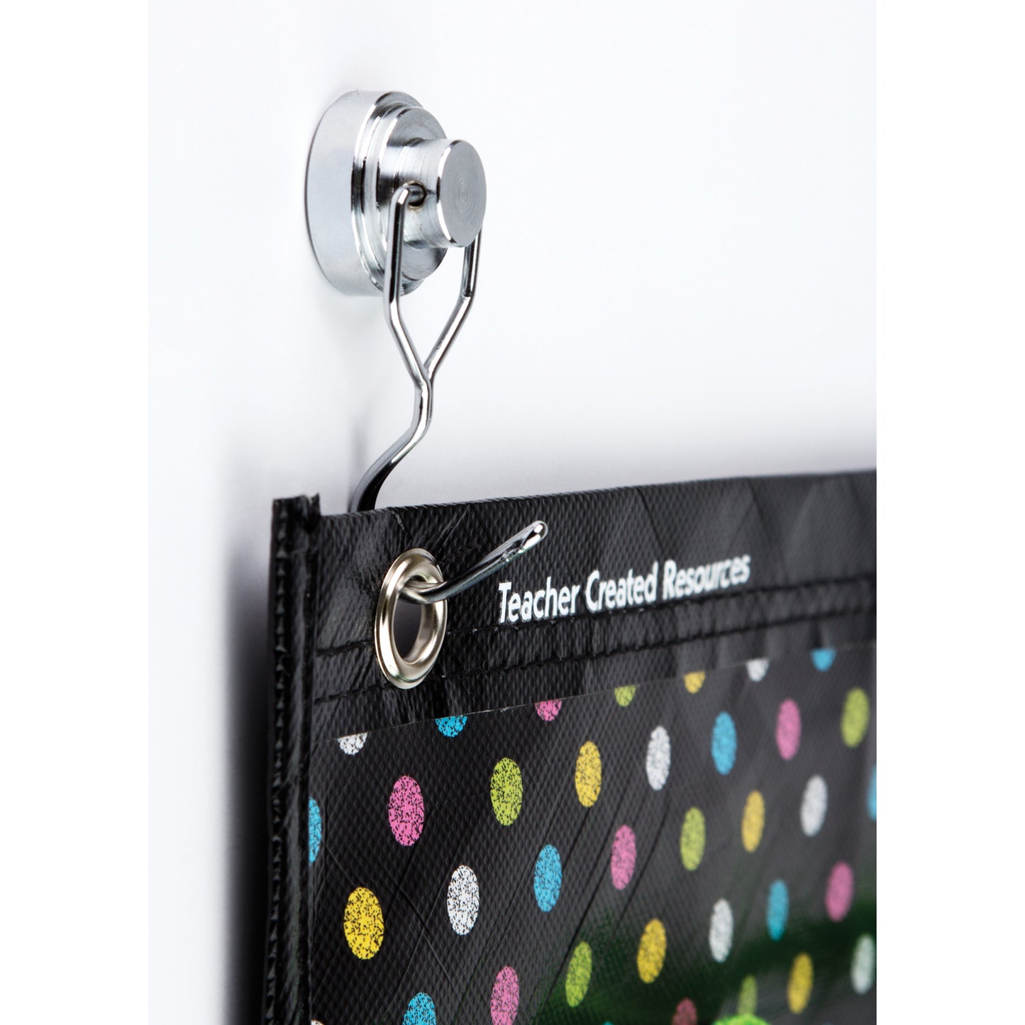 Magnetic Hooks, 1" diameter, 2 Per Pack, 2 Packs