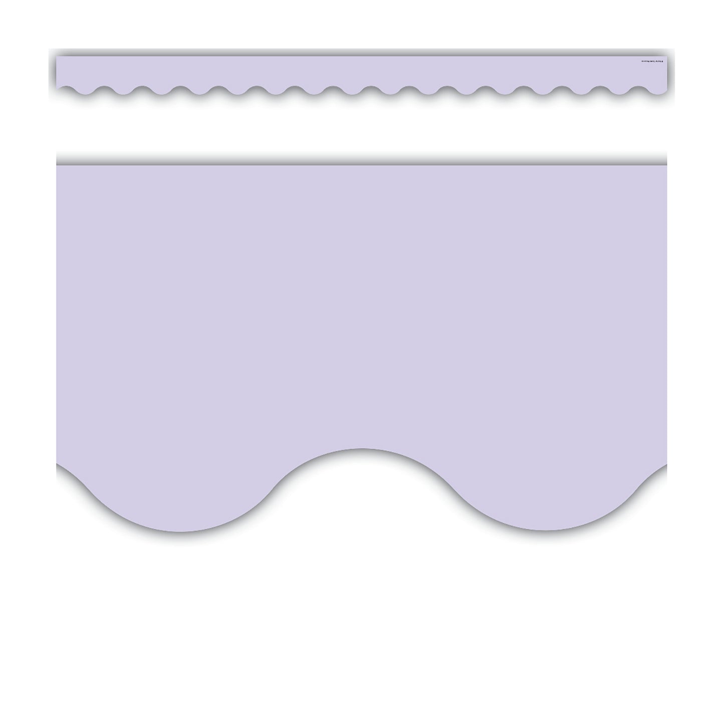 Lavender Scalloped Border Trim, 35 Feet Per Pack, 6 Packs