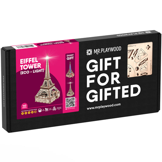 Eiffel Tower Eco-light 3D Model