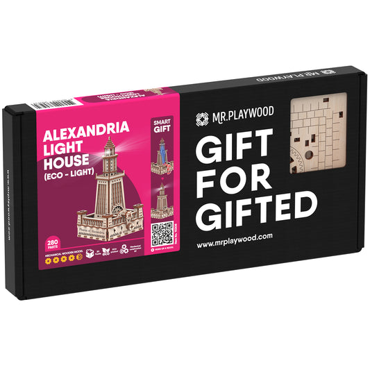 Alexandria Lighthouse Eco-light 3D Model