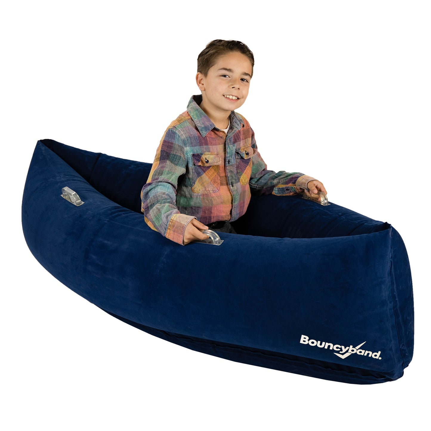 Comfy Hugging Peapod Sensory Pod, 60", Ages 6-12 Up to 3-5'1" Tall, Blue