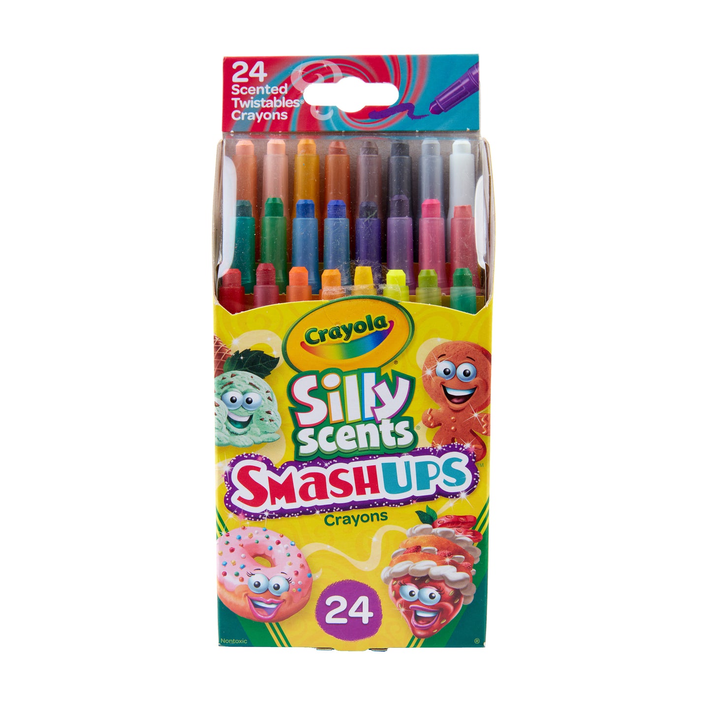 Silly Scents™ Smash Ups Mini Twistables Scented Crayons, 24 Per Pack, 4 Packs