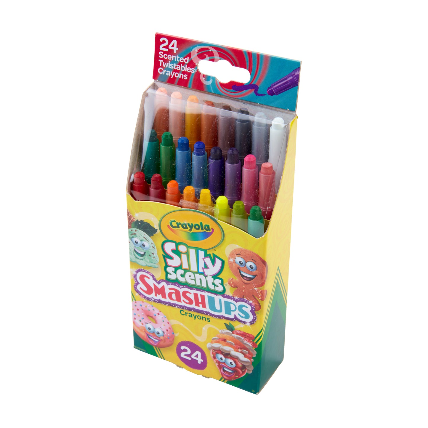 Silly Scents™ Smash Ups Mini Twistables Scented Crayons, 24 Per Pack, 4 Packs