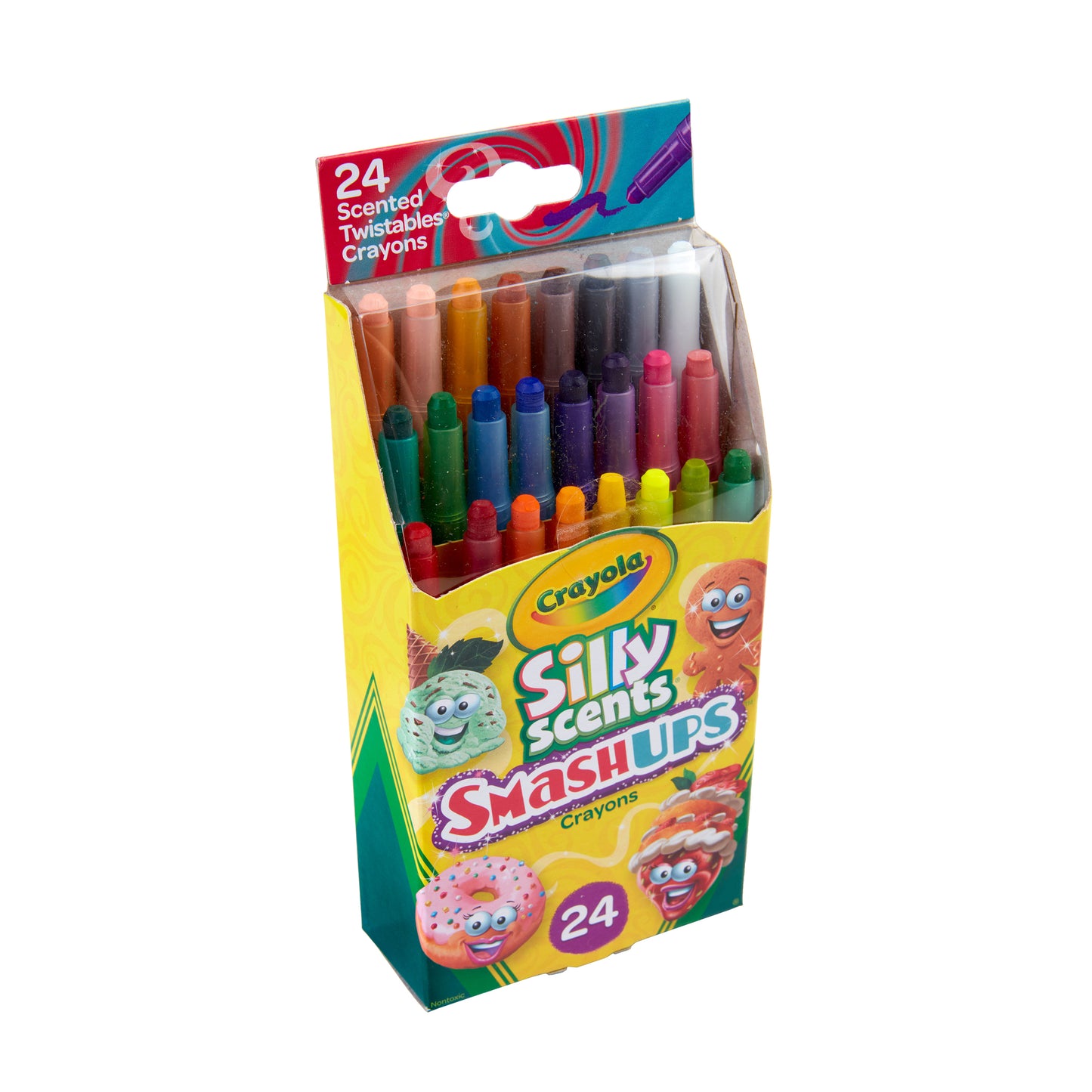 Silly Scents™ Smash Ups Mini Twistables Scented Crayons, 24 Per Pack, 4 Packs