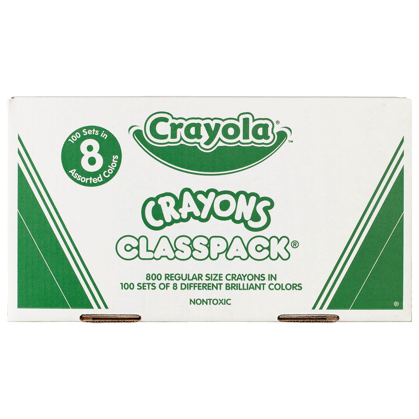 Crayon Classpack®, Regular Size, 8 Colors, Pack of 800
