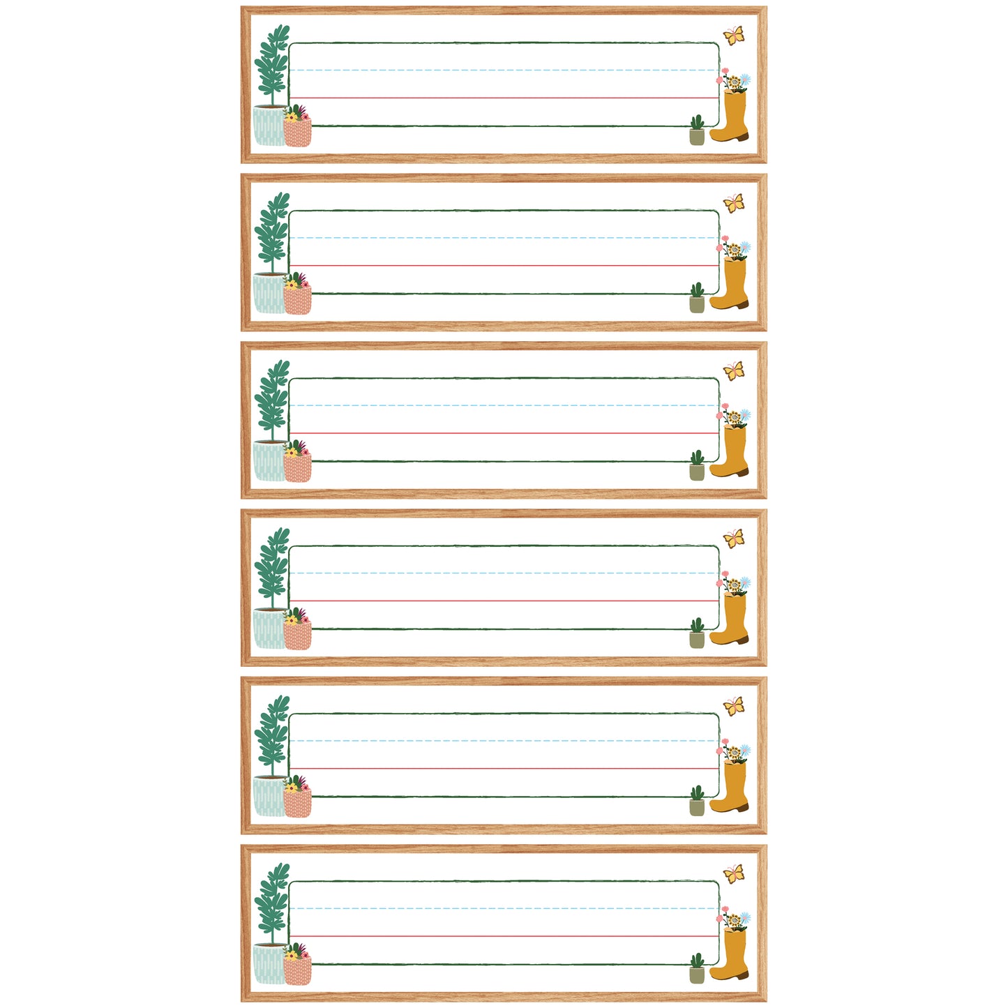 Grow Together Nameplates, 36 Per Pack, 6 Packs