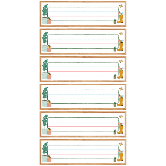 Grow Together Nameplates, 36 Per Pack, 6 Packs