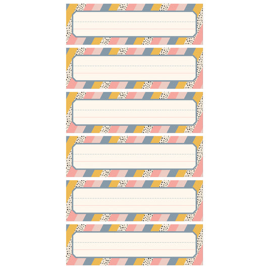 We Belong Nameplates, 36 Per Pack, 6 Packs