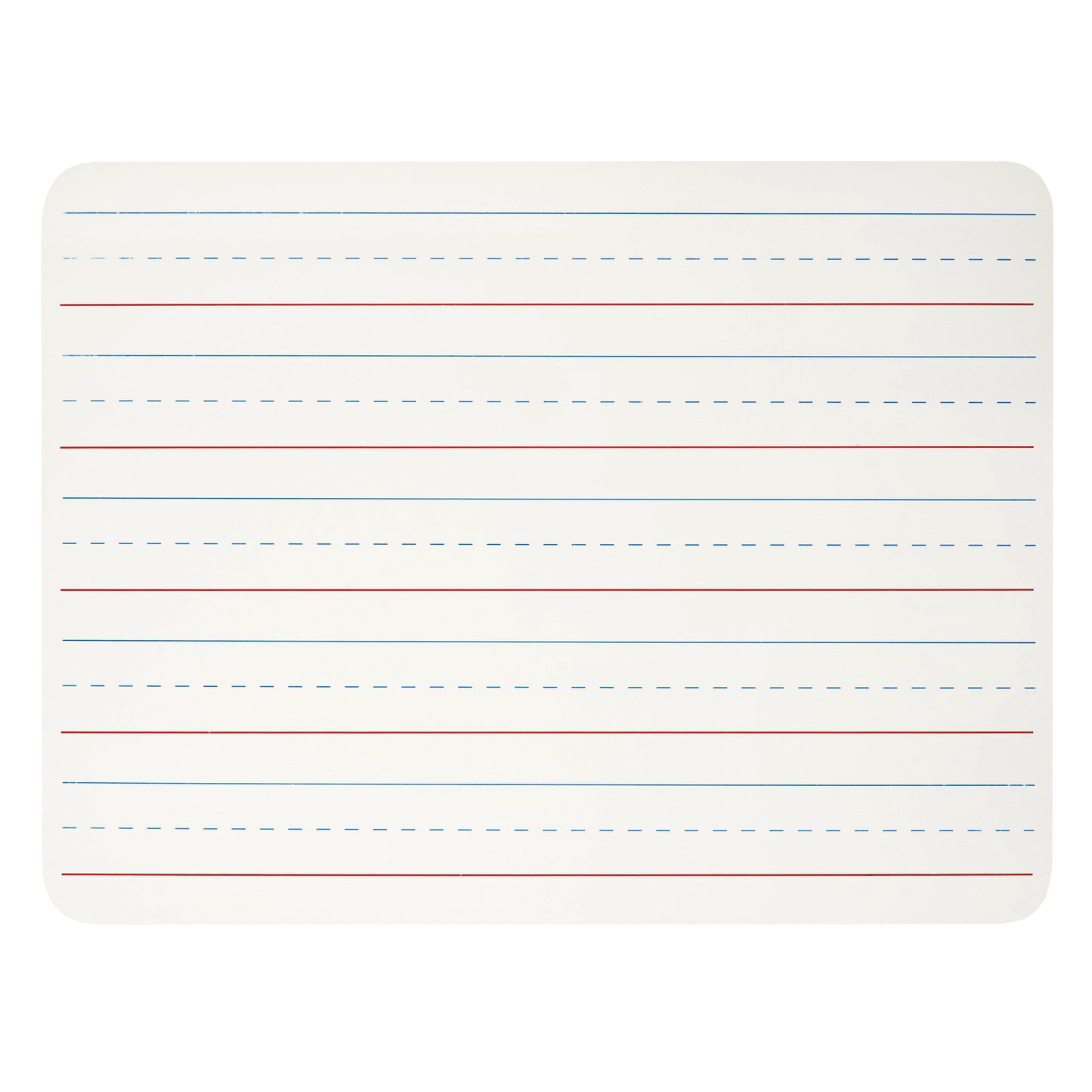 Dry Erase Lap Board, 1-Sided Lined, 9" x 12", Pack of 12