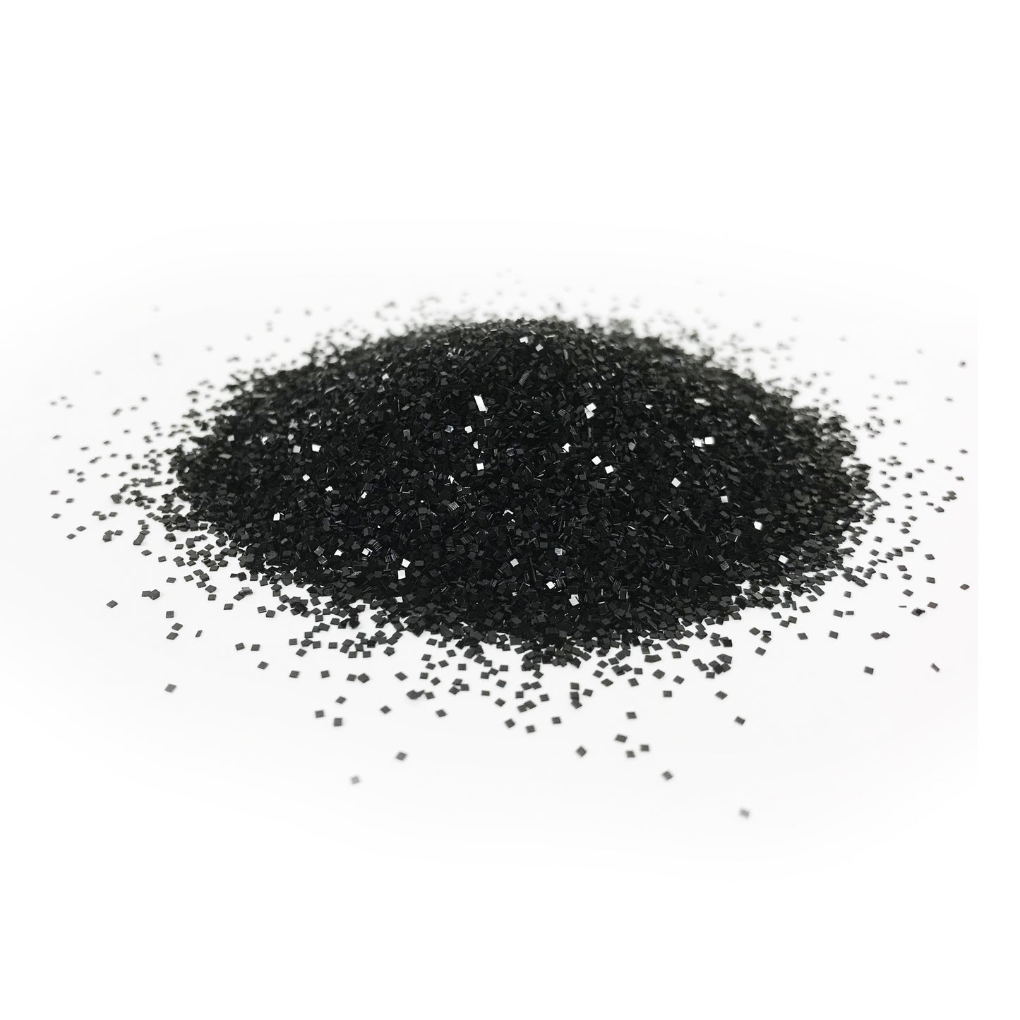 Creative Arts™ Glitter, 1 lb. Bottle, Black, Pack of 3