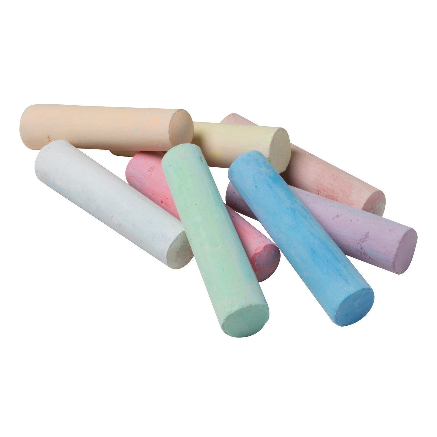 Sidewalk Chalk, Assorted Colors, 4", 20 Pieces Per Pack, 6 Packs