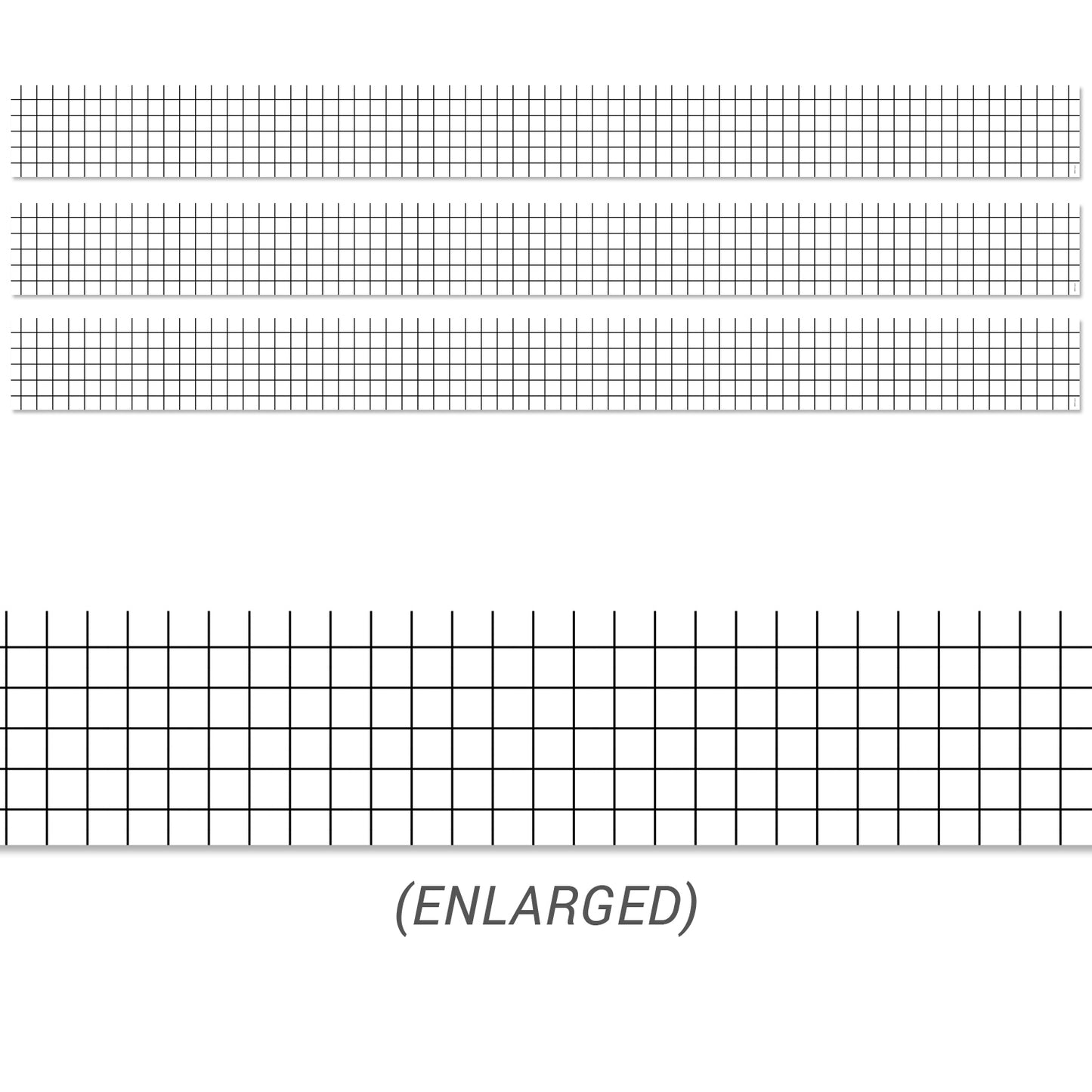 Window Pane EZ Border, 48 Feet Per Pack, 3 Packs