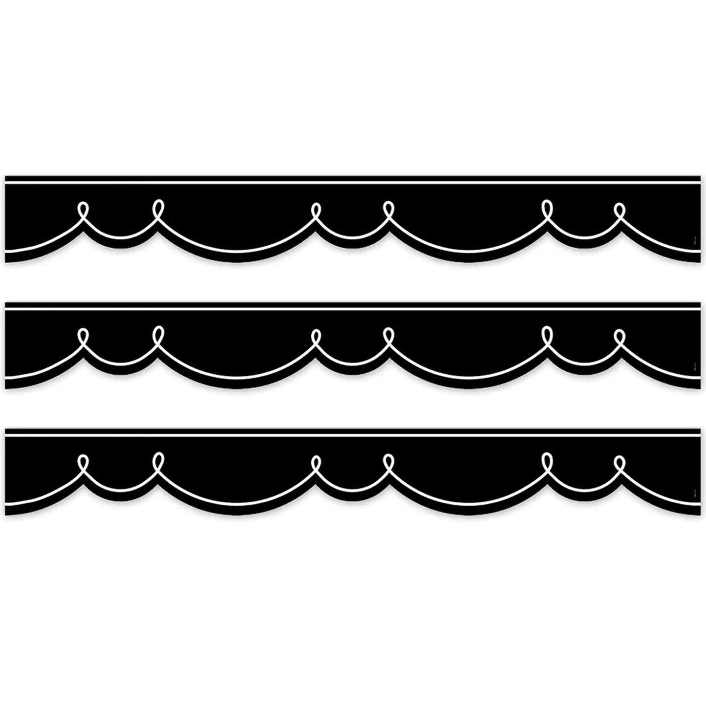Core Decor Doodle Swirl EZ Border, 48 Feet Per Pack, 3 Packs