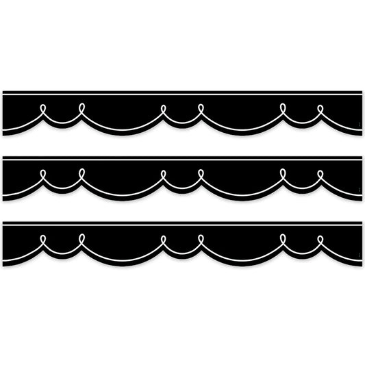 Core Decor Doodle Swirl EZ Border, 48 Feet Per Pack, 3 Packs