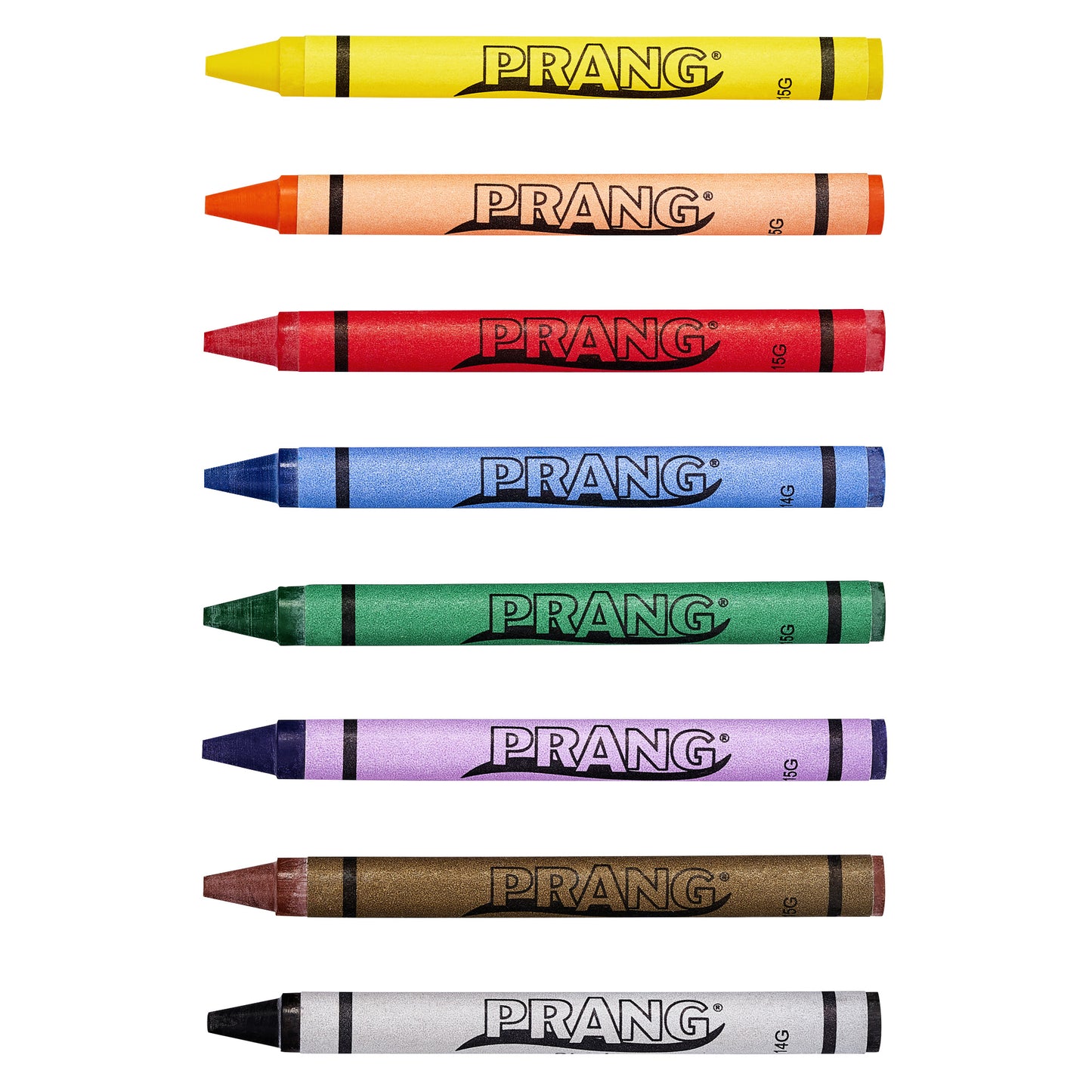 Crayons, Master Pack, 8 Colors (50 Each), 400 Count