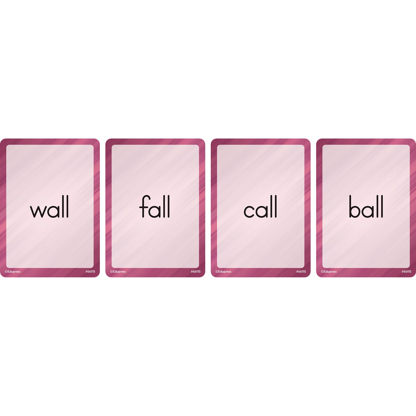 Four Score Card Game: Word Families, Pack of 3