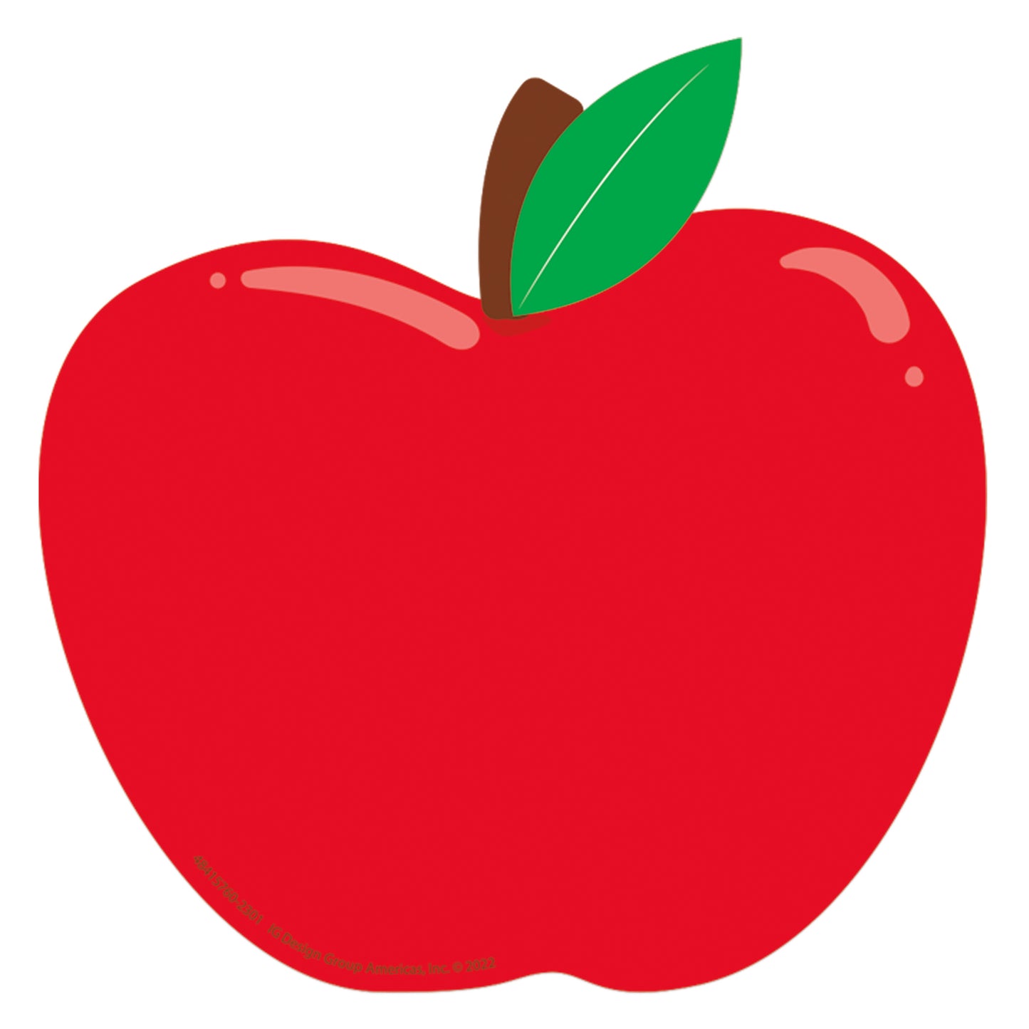 Apple Paper Cut-Outs, 36 Per Pack, 3 Packs