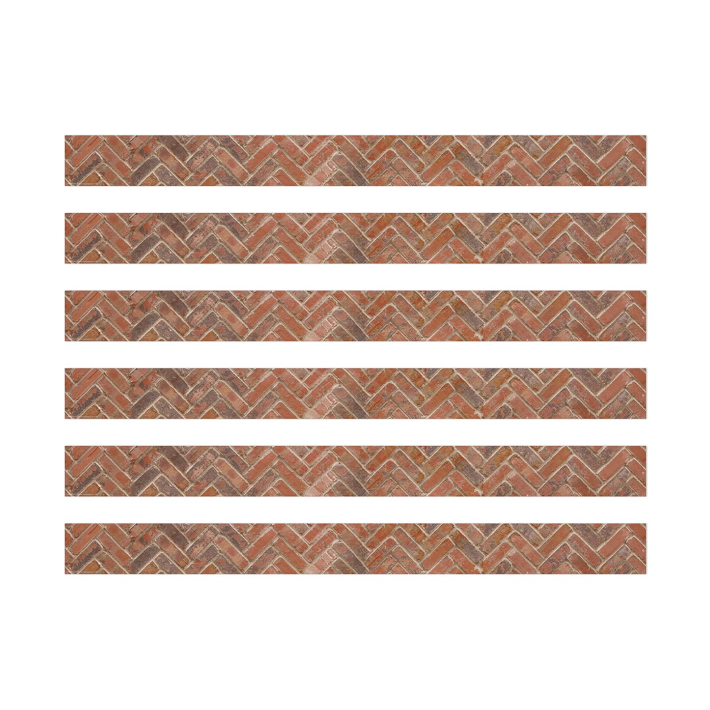 Curiosity Garden Brick Extra Wide Deco Trim®, 37 Feet Per Pack, 6 Packs