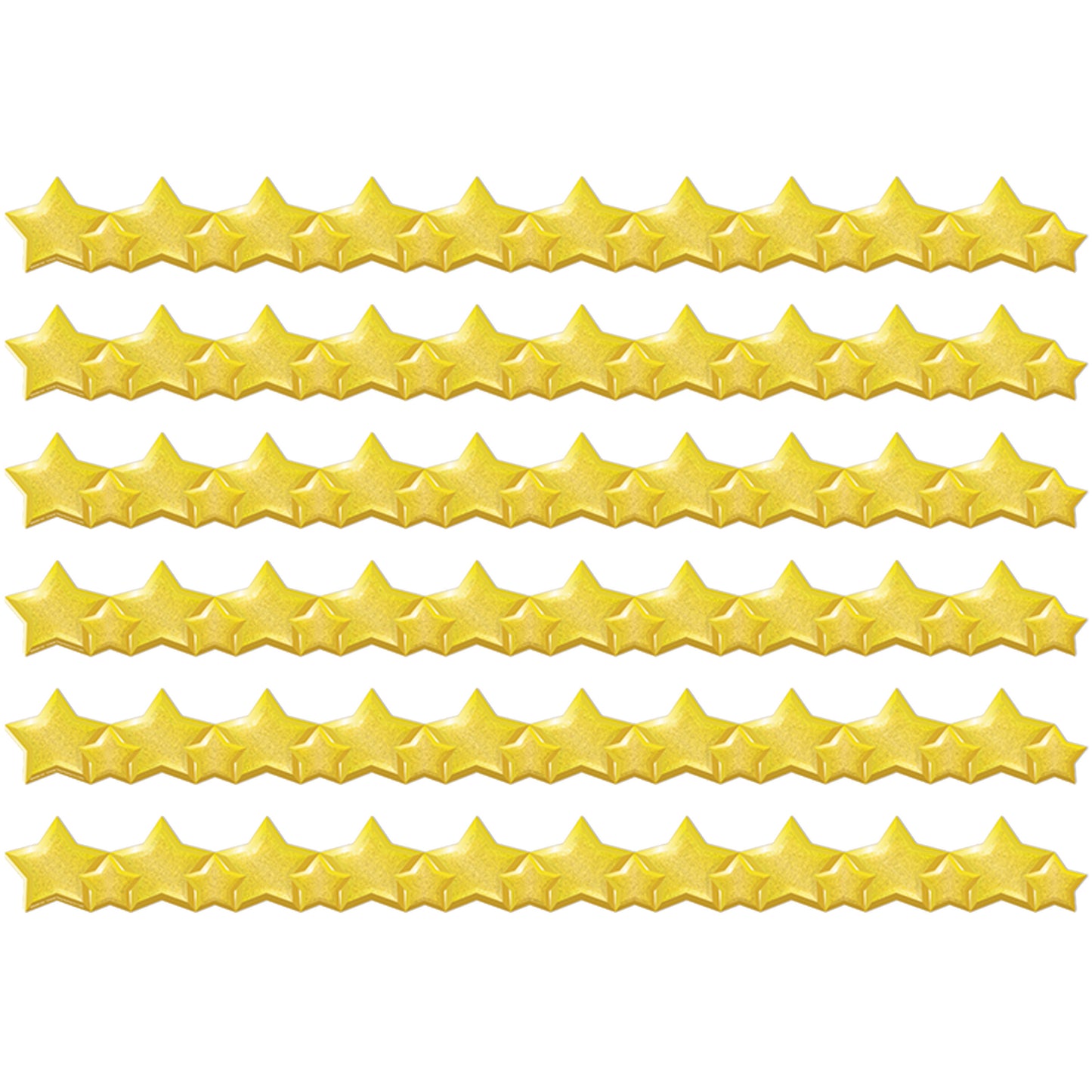 Stars Extra Wide Deco Trim®, 37 Feet Per Pack, 6 Packs
