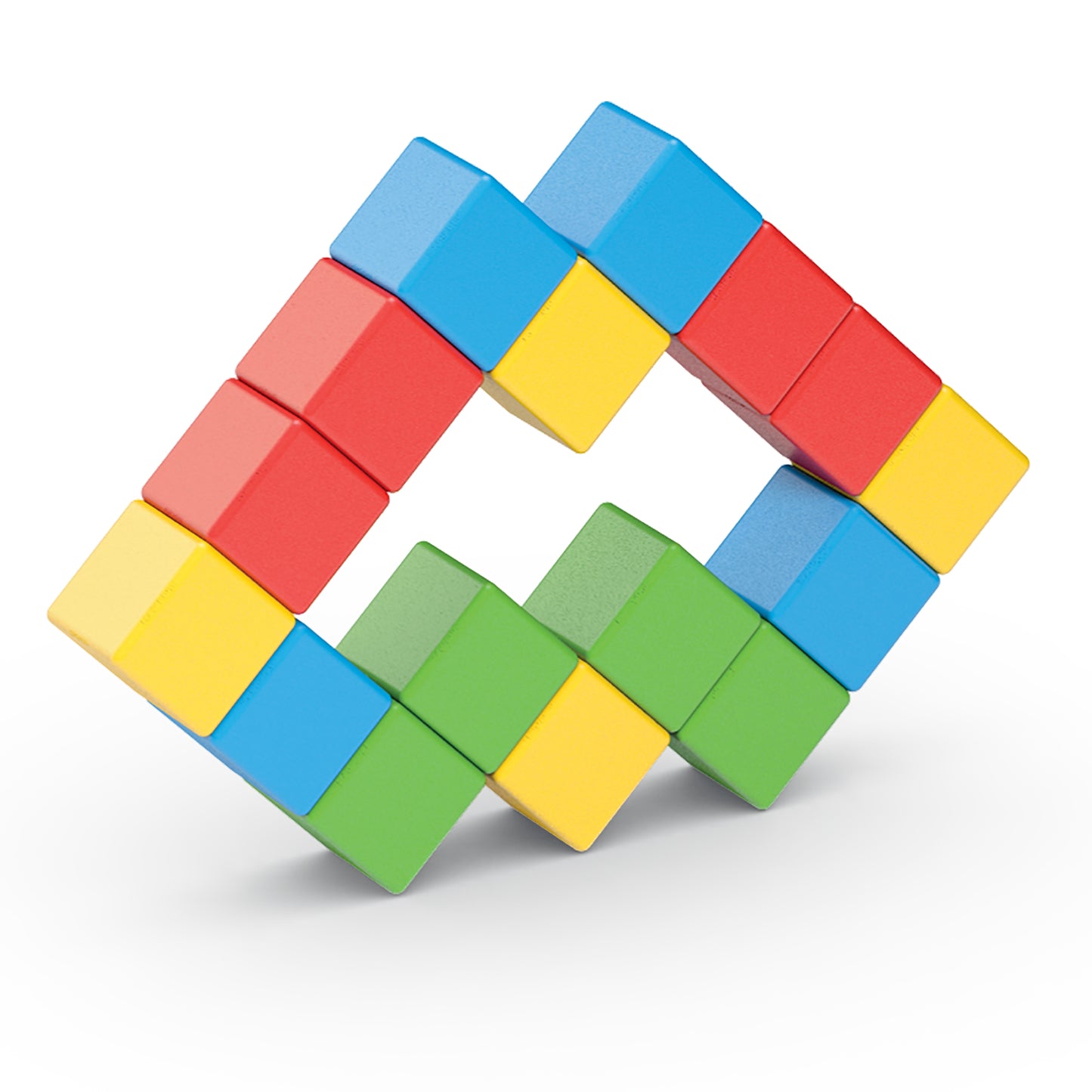 Magicubes Full Color Try Me Recycled, 16 Pieces