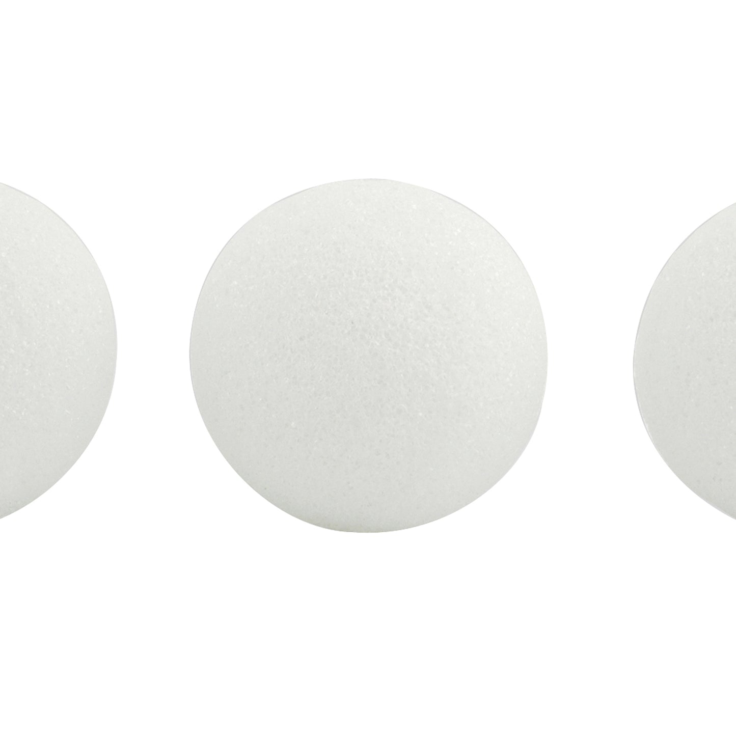 Craft Foam Balls, 3 Inch, White, 12 Per Pack, 2 Packs