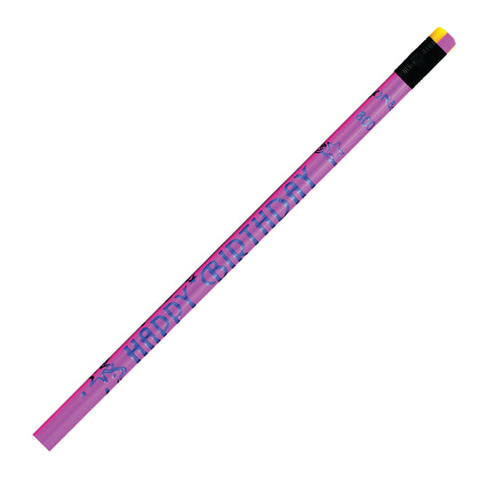 Neon Happy Birthday Pencil, Pack of 144