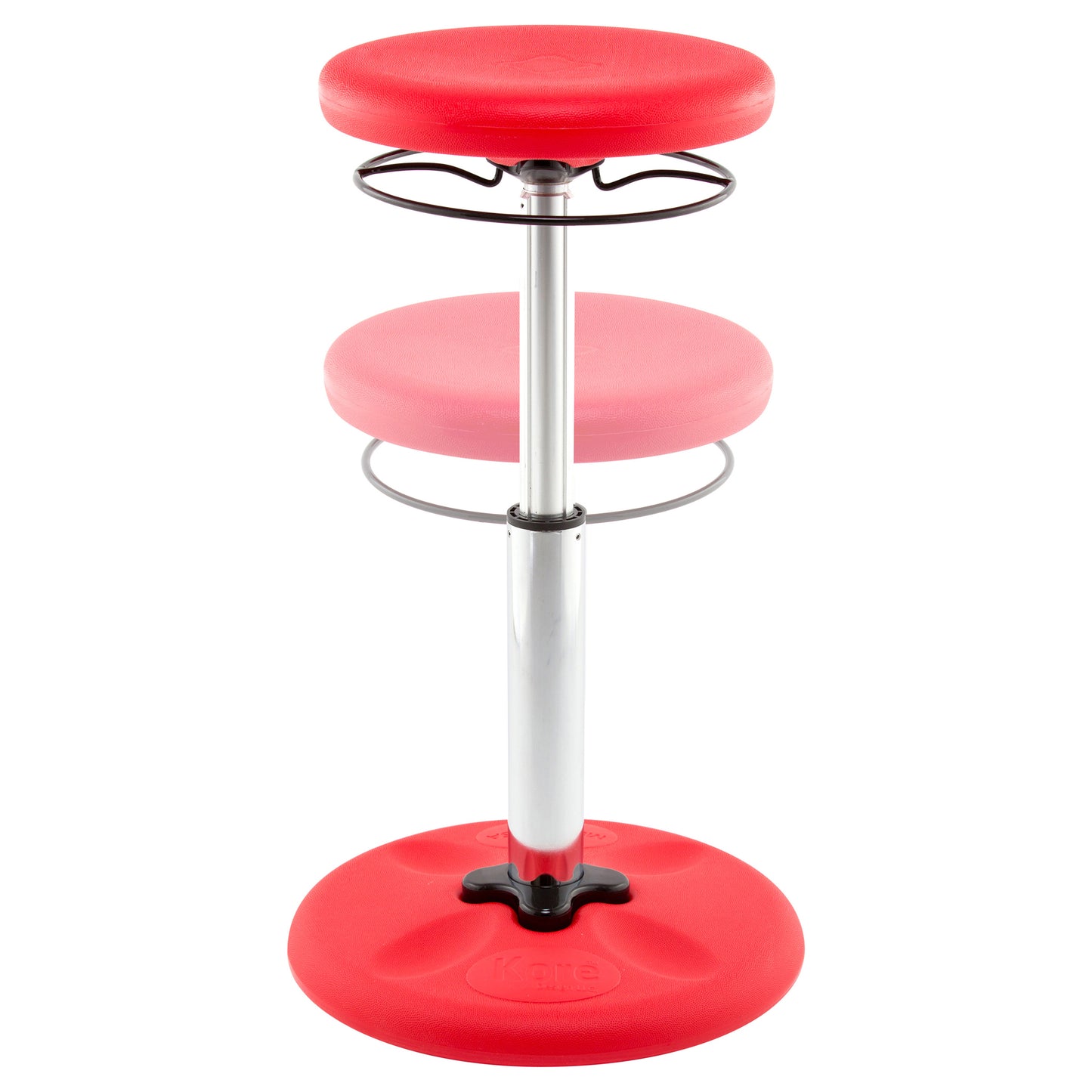 Kids Adjustable Tall Wobble Chair 16.5-24" Red