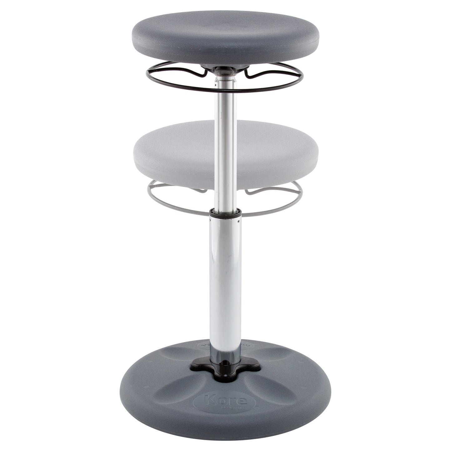 Kids Adjustable Tall Wobble Chair 16.5-24" Grey