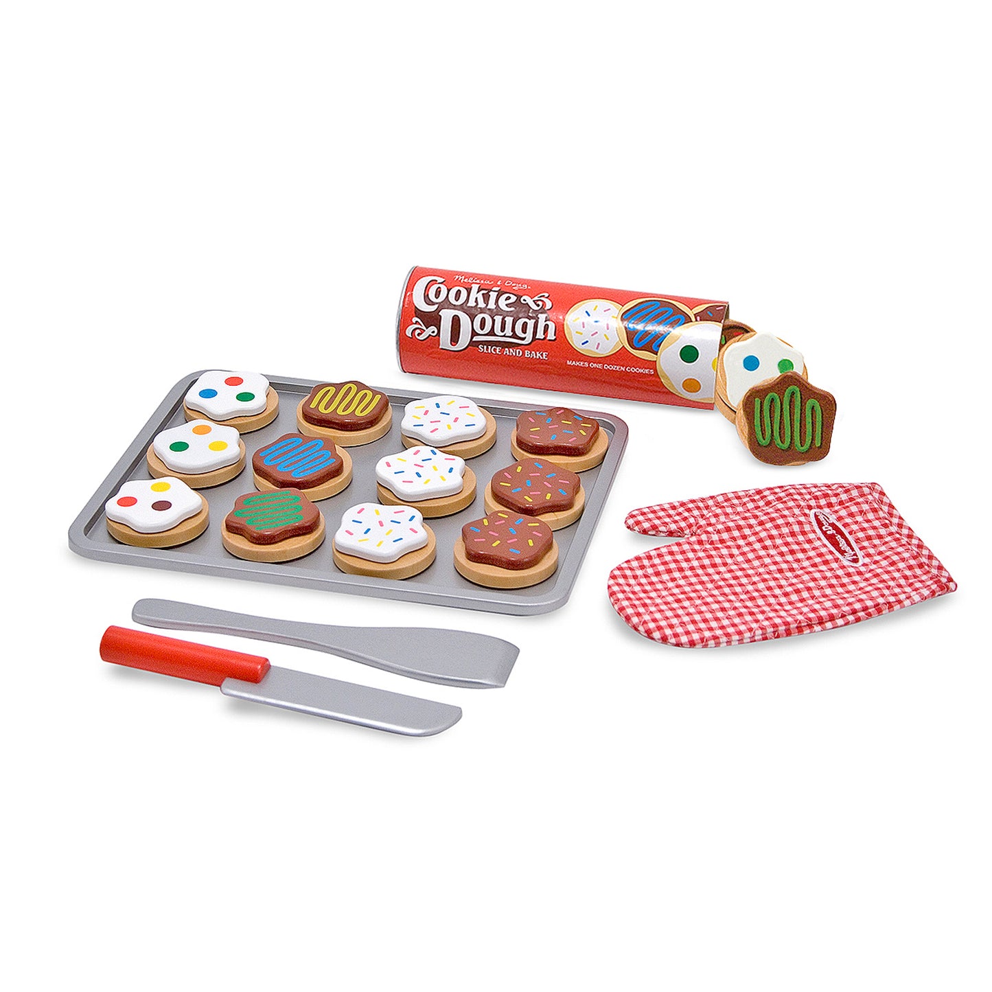 Slice and Bake Cookie Set - Wooden Play Food