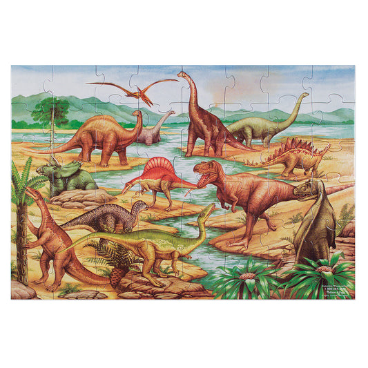 Dinosaurs Floor Puzzle, 24" x 36", 48 Pieces