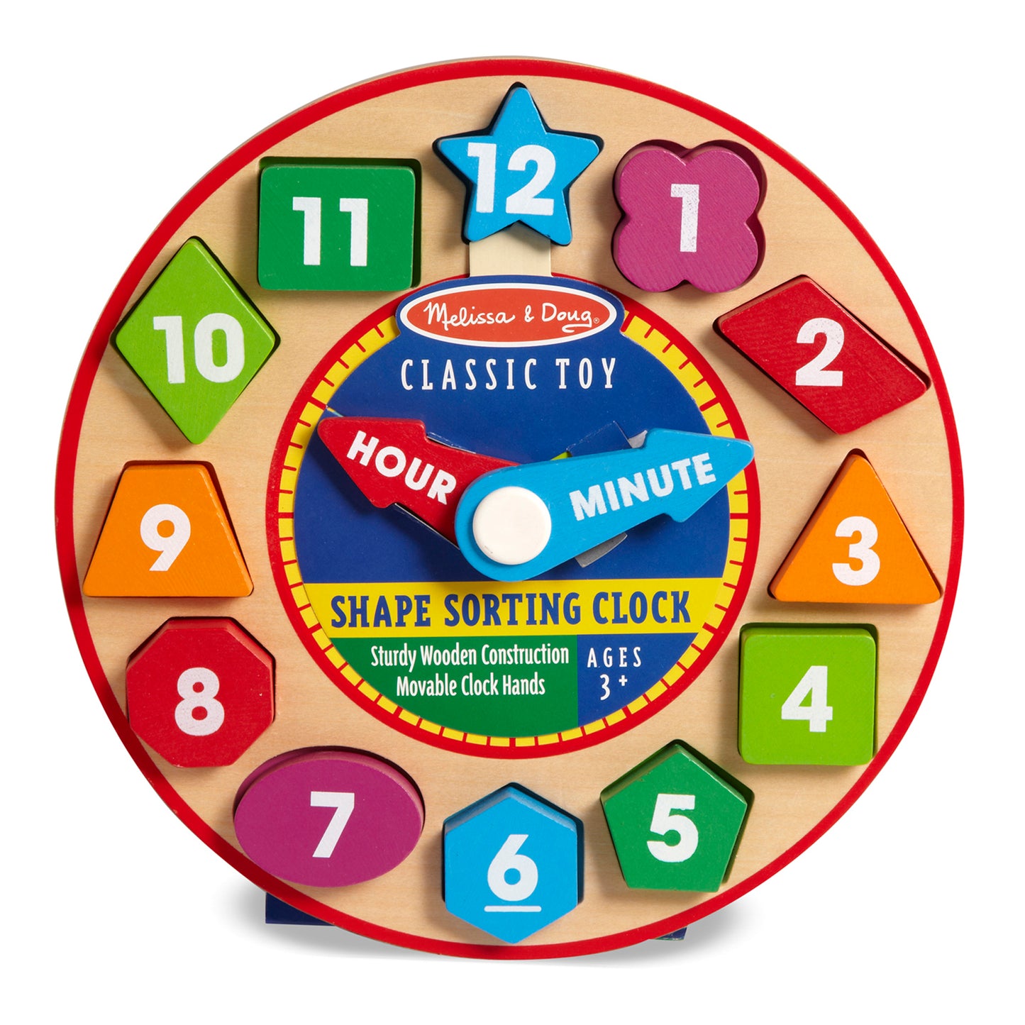 Shape Sorting Clock