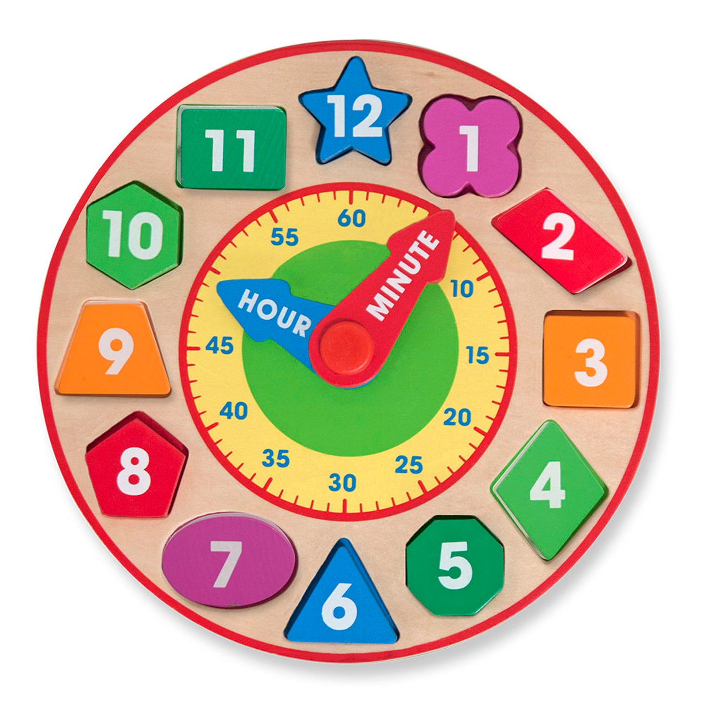 Shape Sorting Clock
