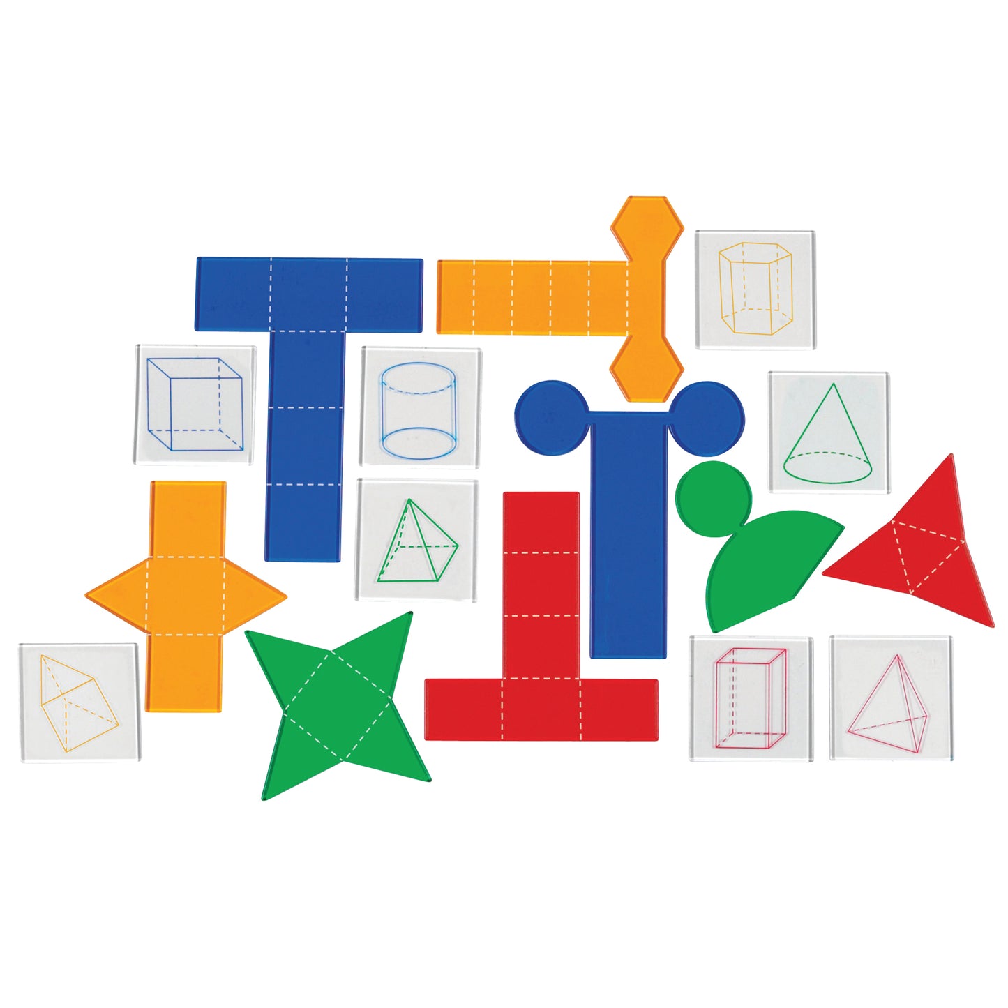 Folding Geometric Shapes™ Combo Set, Pack of 32